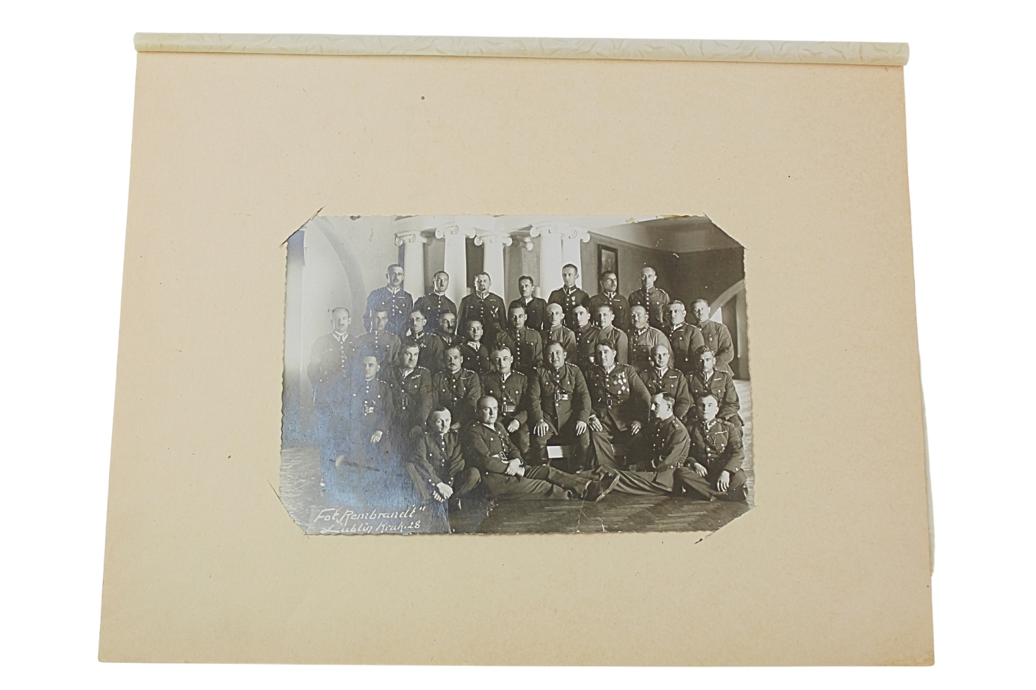 II RP Fotografia Kasyno 8 Pułk Piechoty Legionów Lublin