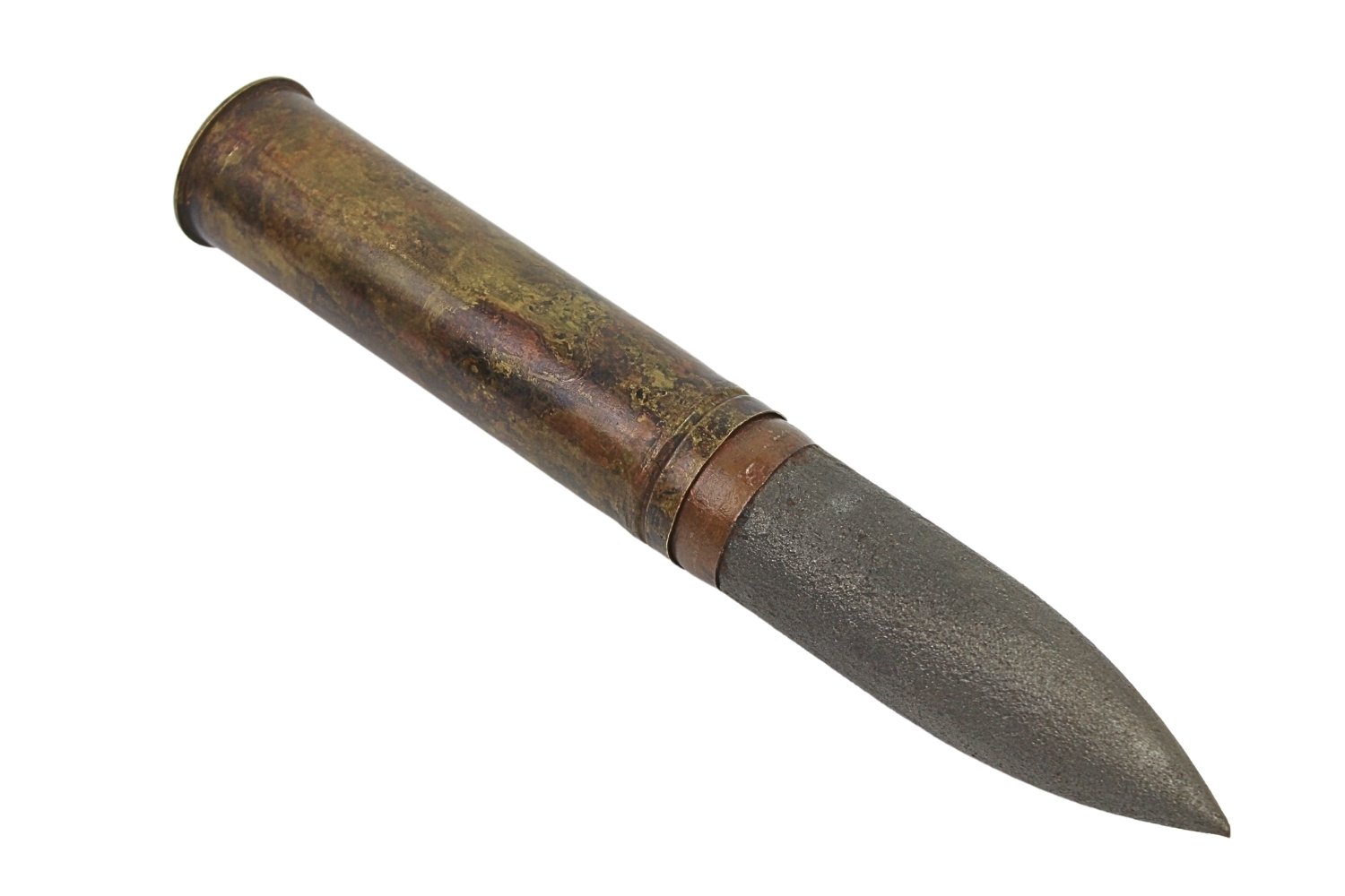 II RP Nabój armata Vickers 40mm wz.28 ORP Wicher skorupa dekoracyjna 