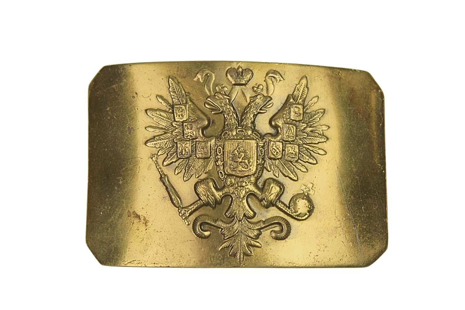 Klamra carska piechoty sygnowana