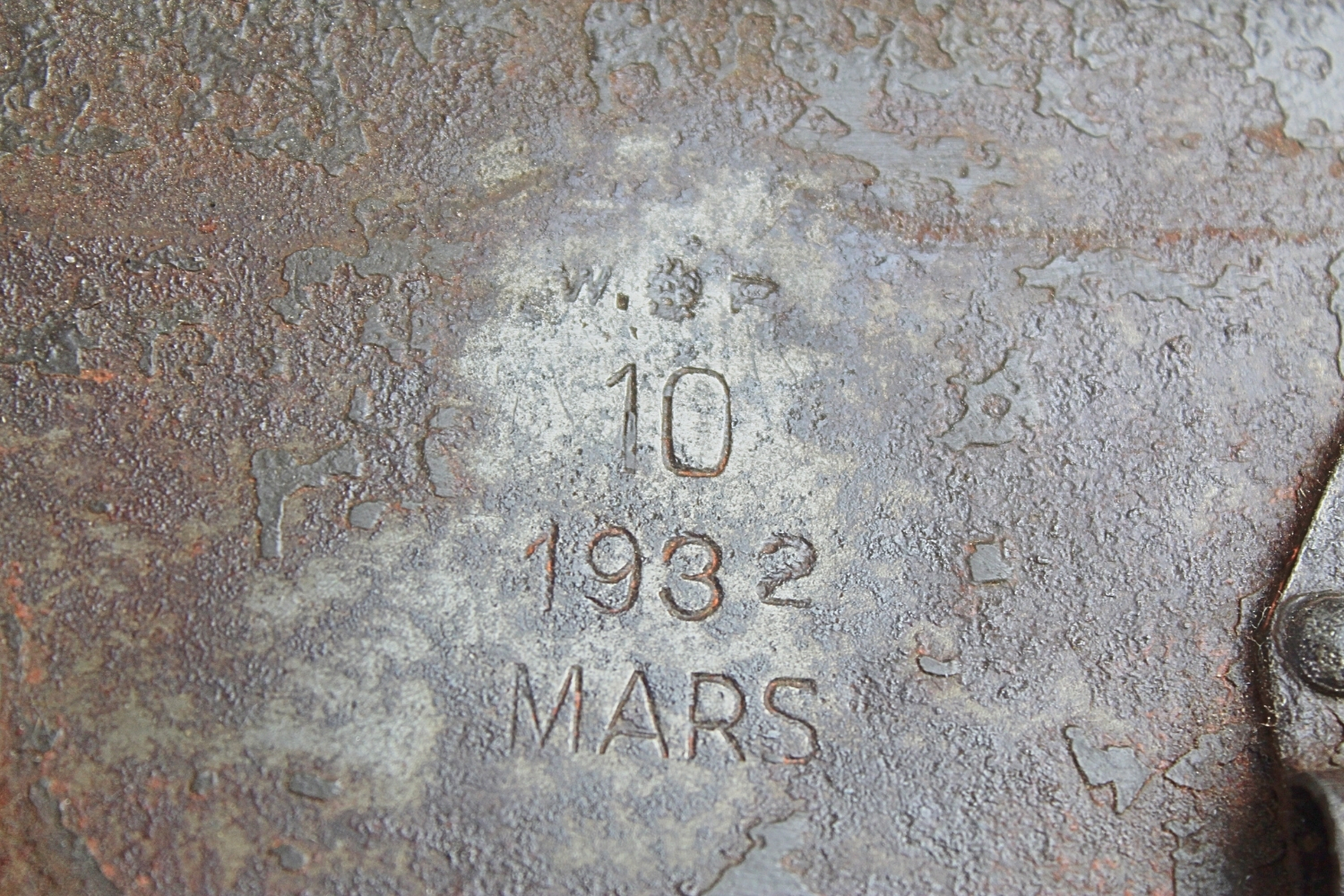 II RP Skrzynka CKM wz.30 Mars 1935