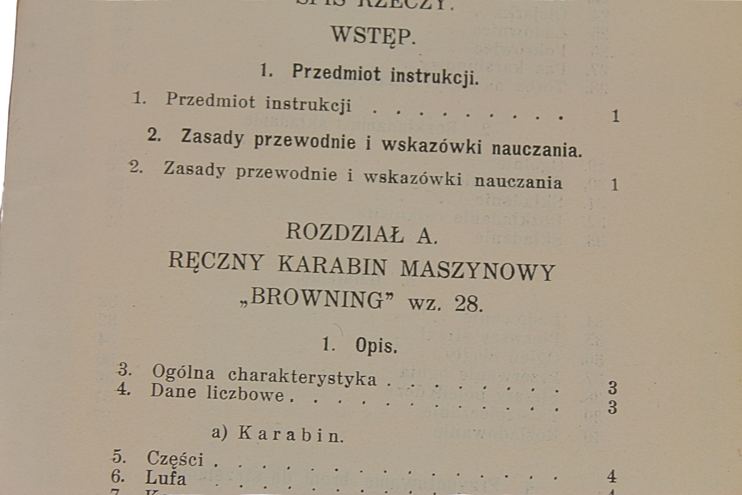 II RP INSTRUKCJA O BRONI PIECHOTY RKM Browning wz.28 I LKM wz.08/15 32 PP