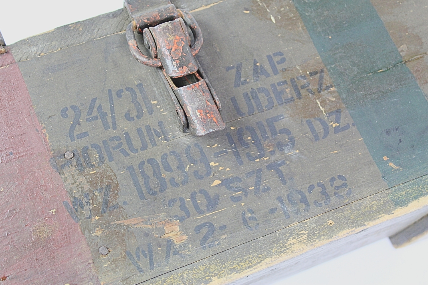 II RP Skrzynka na 30szt. zapalników wz.99/15 W.A.2 1938 W.Borowski 1937