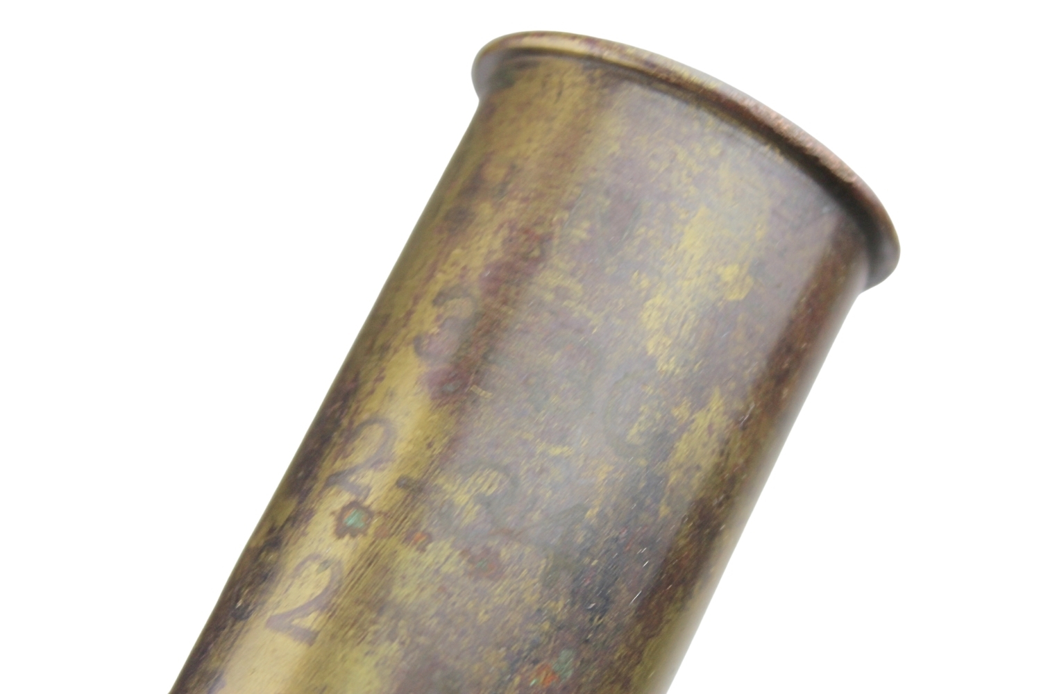 II RP Nabój Puteaux 37 MM wz.18 Skorupa Dekoracyjna