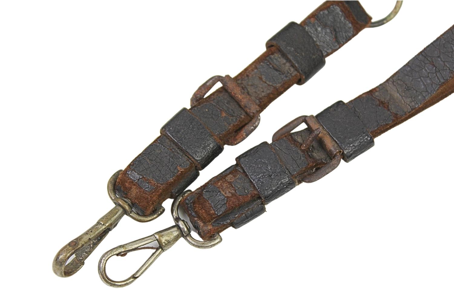 II RP Pasek z rapciami do noszenia szabli pod płaszczem wz.1919