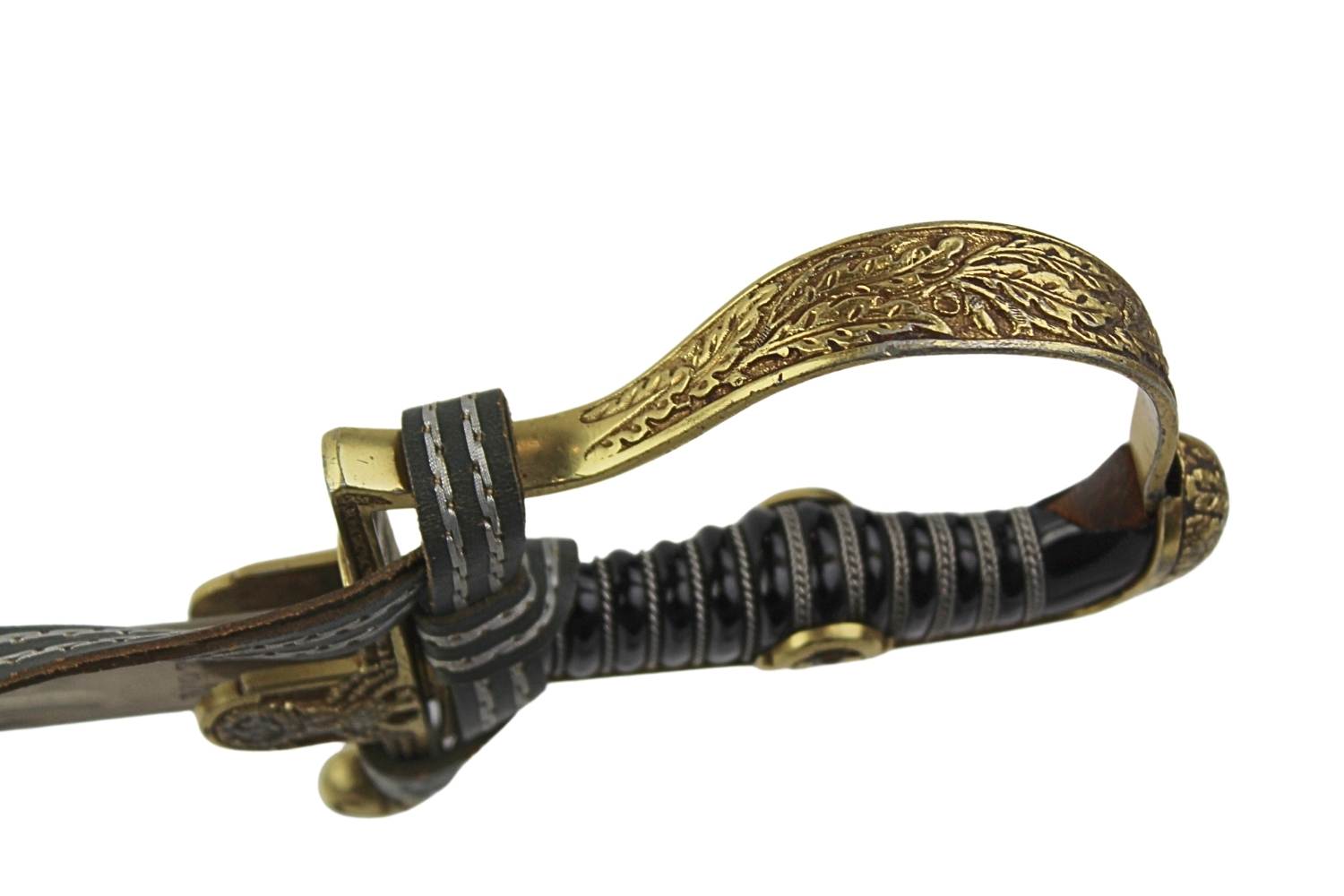 Szabla oficerska Wehrmacht Puma Solingen z temblakiem