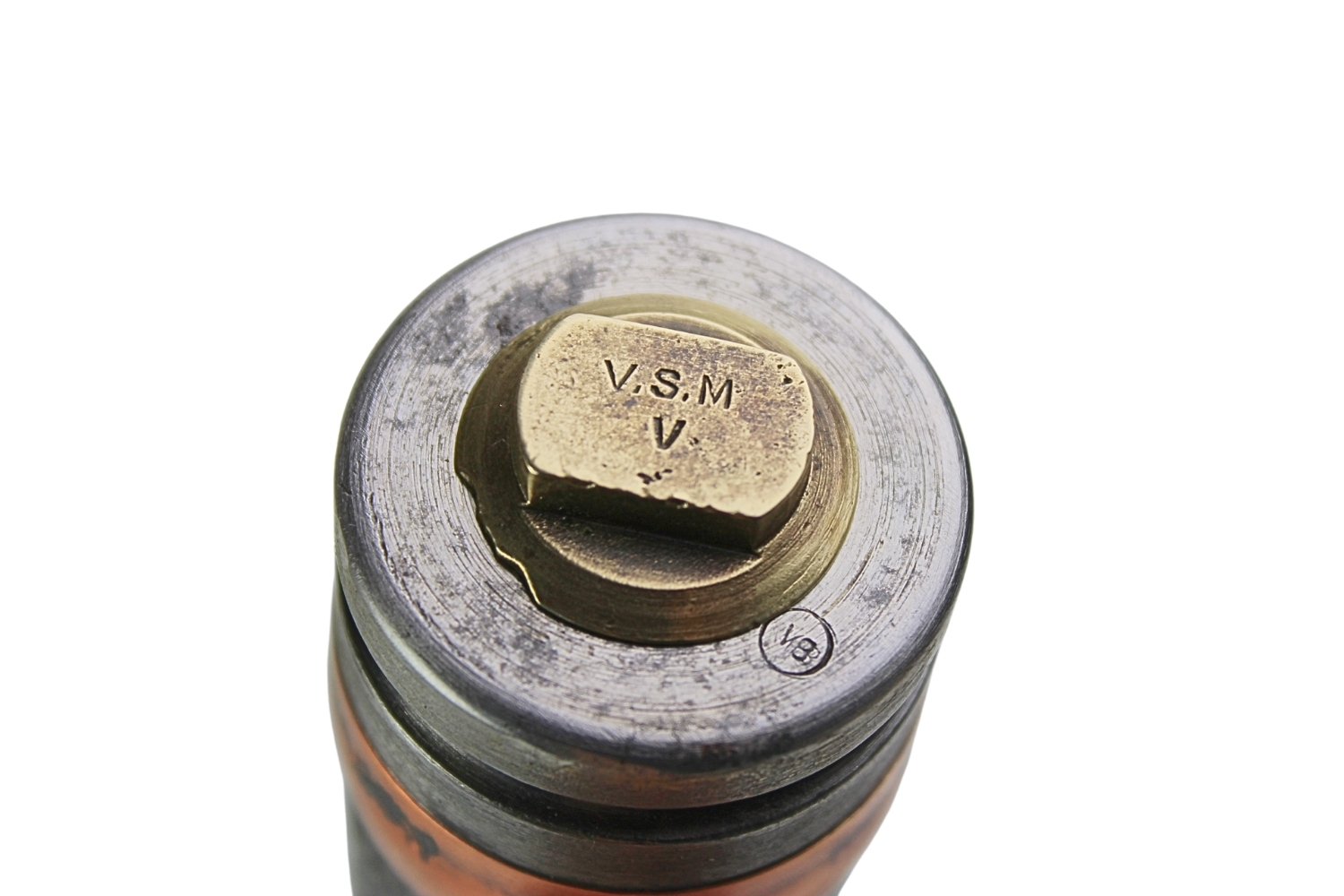 II RP 40mm armata vickers ORP Wicher Skorupa dekoracyjna 