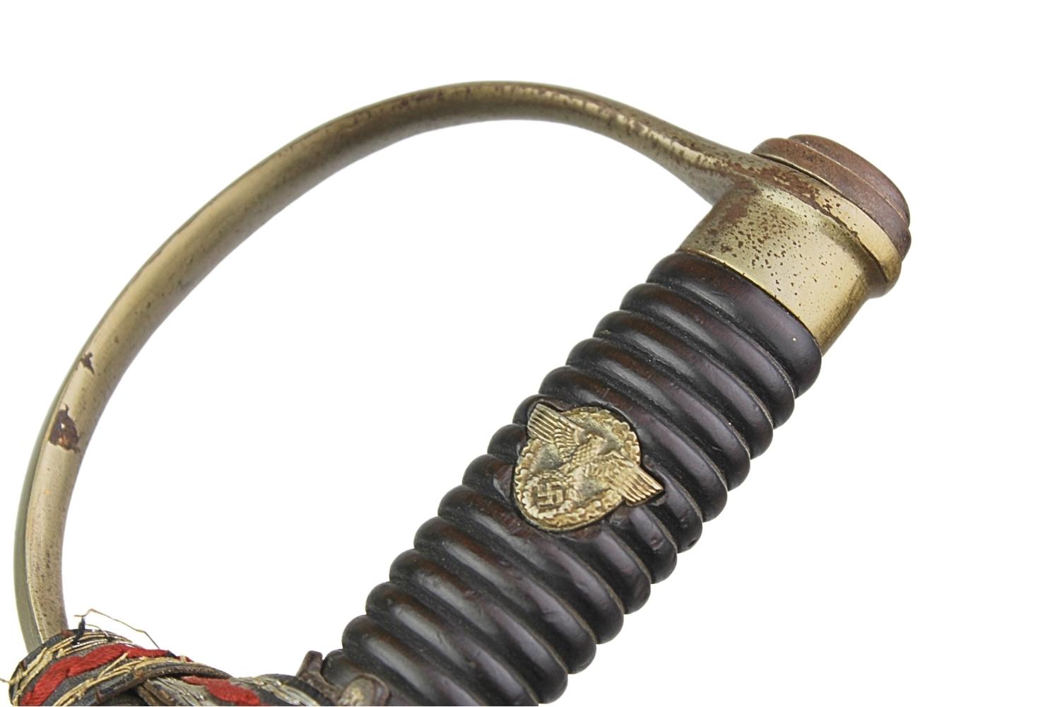 SZPADA SCHUTZPOLIZEI CLEMEN & JUNG SOLINGEN Z TEMBLAKIEM