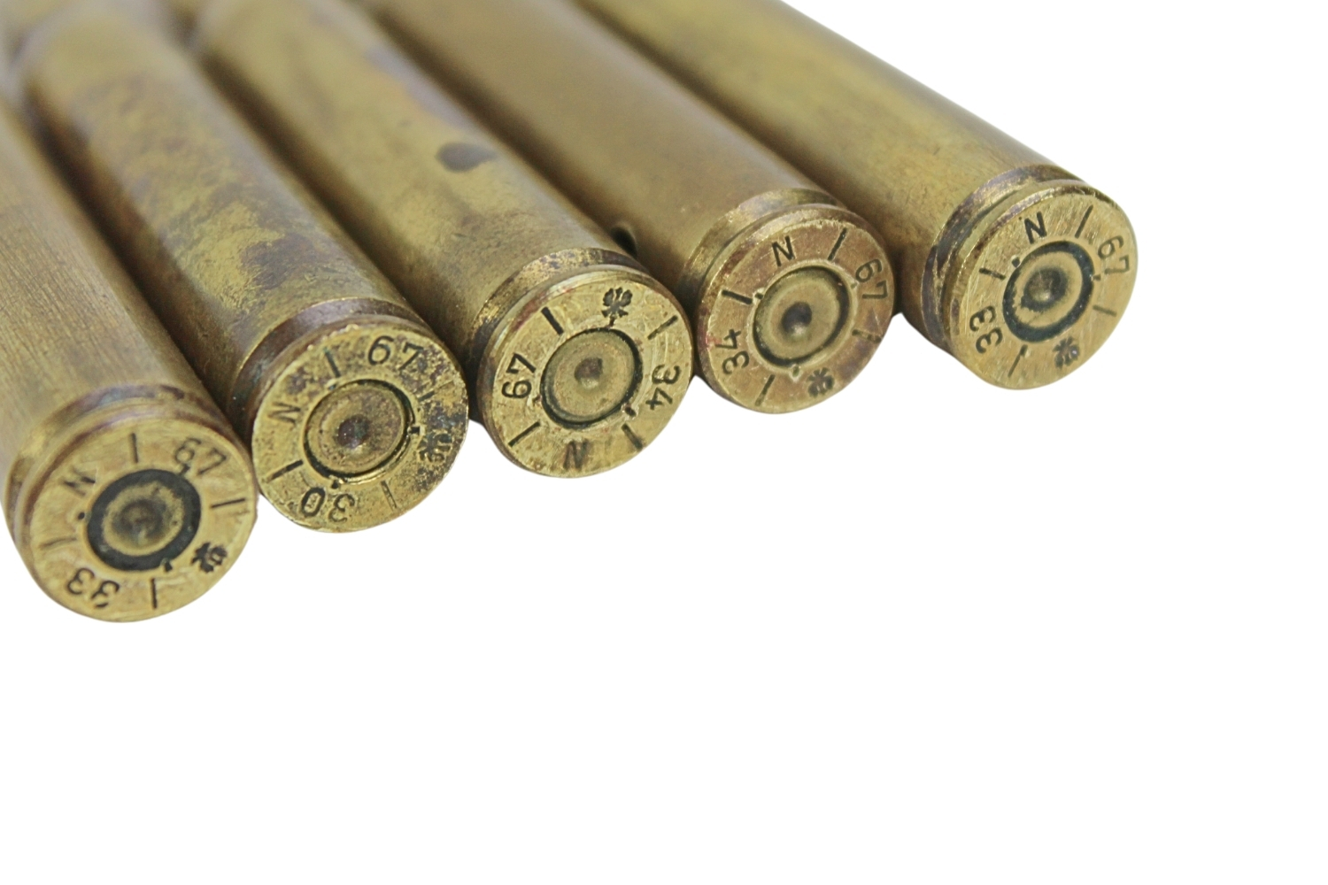 II RP Łódka z amunicją dekoracyjną Kb. Mauser