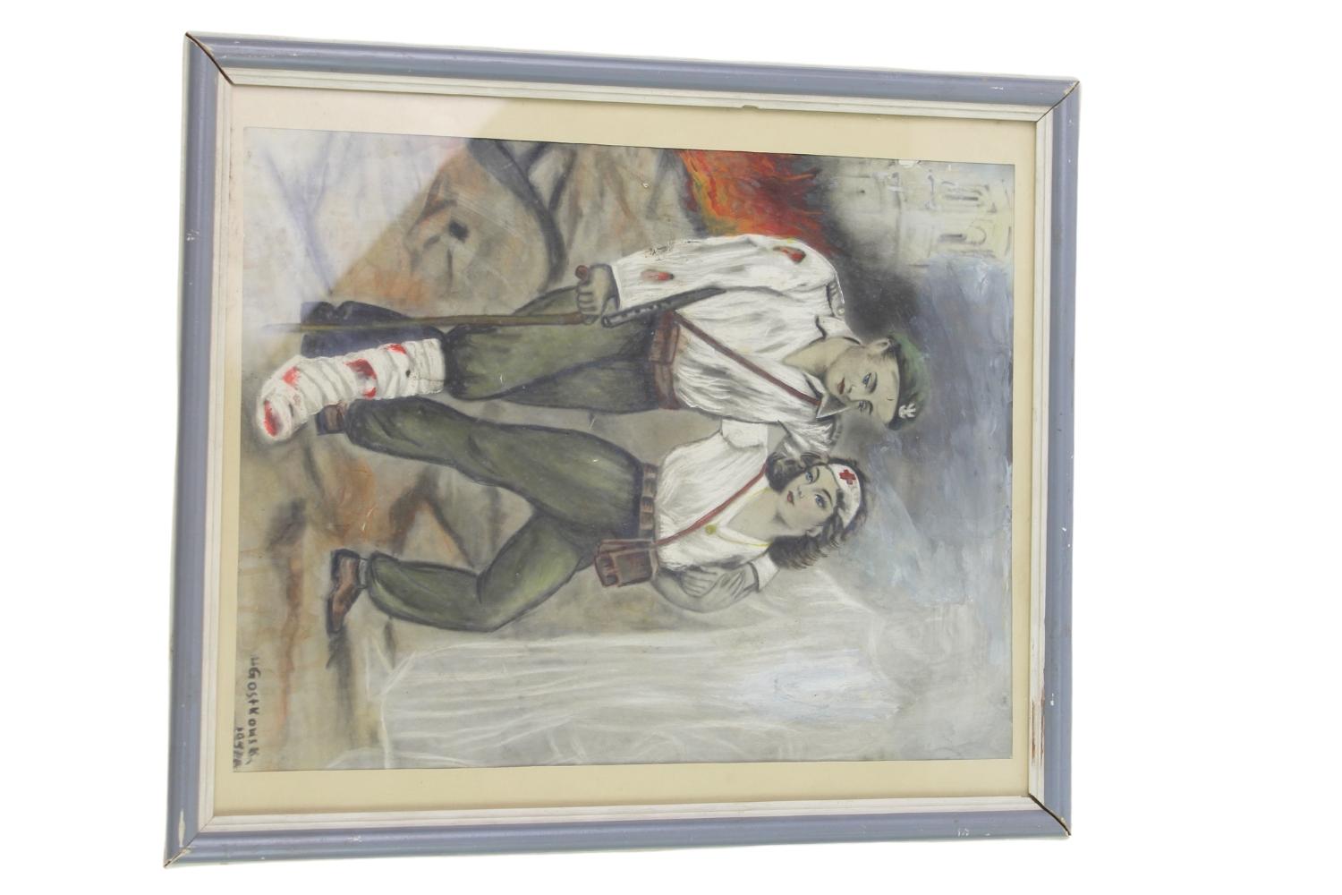 SCENA Z POWSTANIA WARSZAWSKIEGO