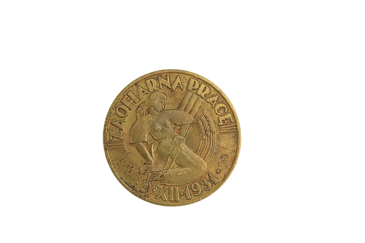 II RP Odznaka Za ofiarną pracę 1931