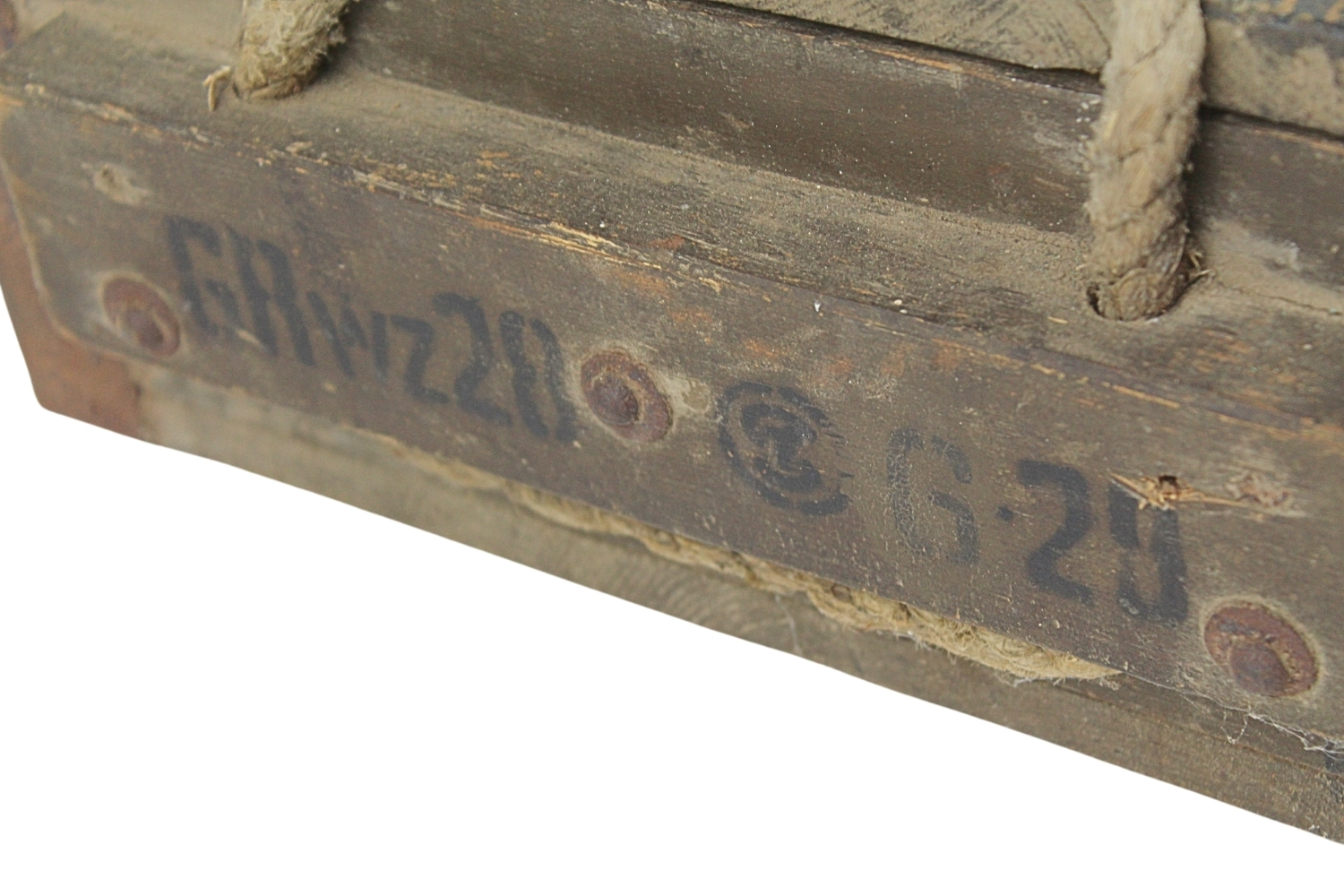 II RP Skrzynia taborowa na 3 granaty wz.28 Haubica 100mm wz.14/19P Starachowice 1929