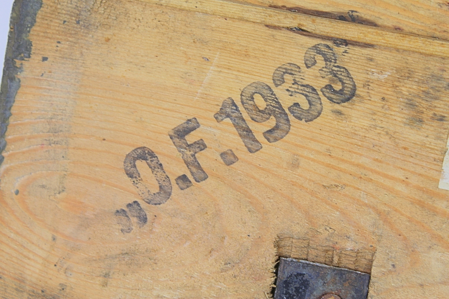 II RP SKRZYNKA NA 1260SZT. AMUNICJI 7,92MM 1933