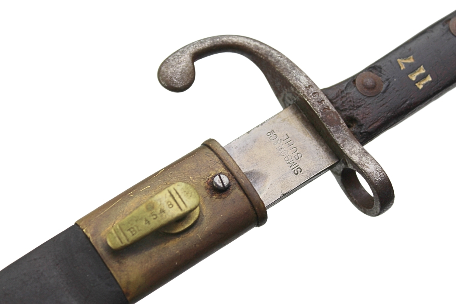 Bagnet brazylijski wz.1908 Simson&Co Suhl