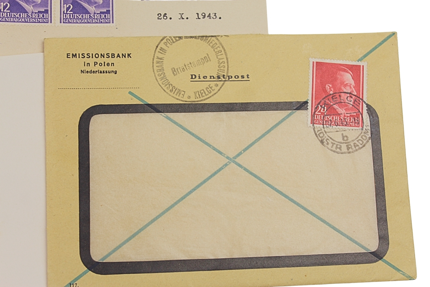 ZESTAW ZNACZKÓW GENERALNE GUBERNATORSTWO