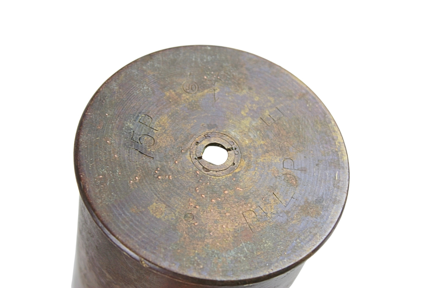 II RP Armata 75mm wz.1897 szrapnel wz.97 skorupa dekoracyjna