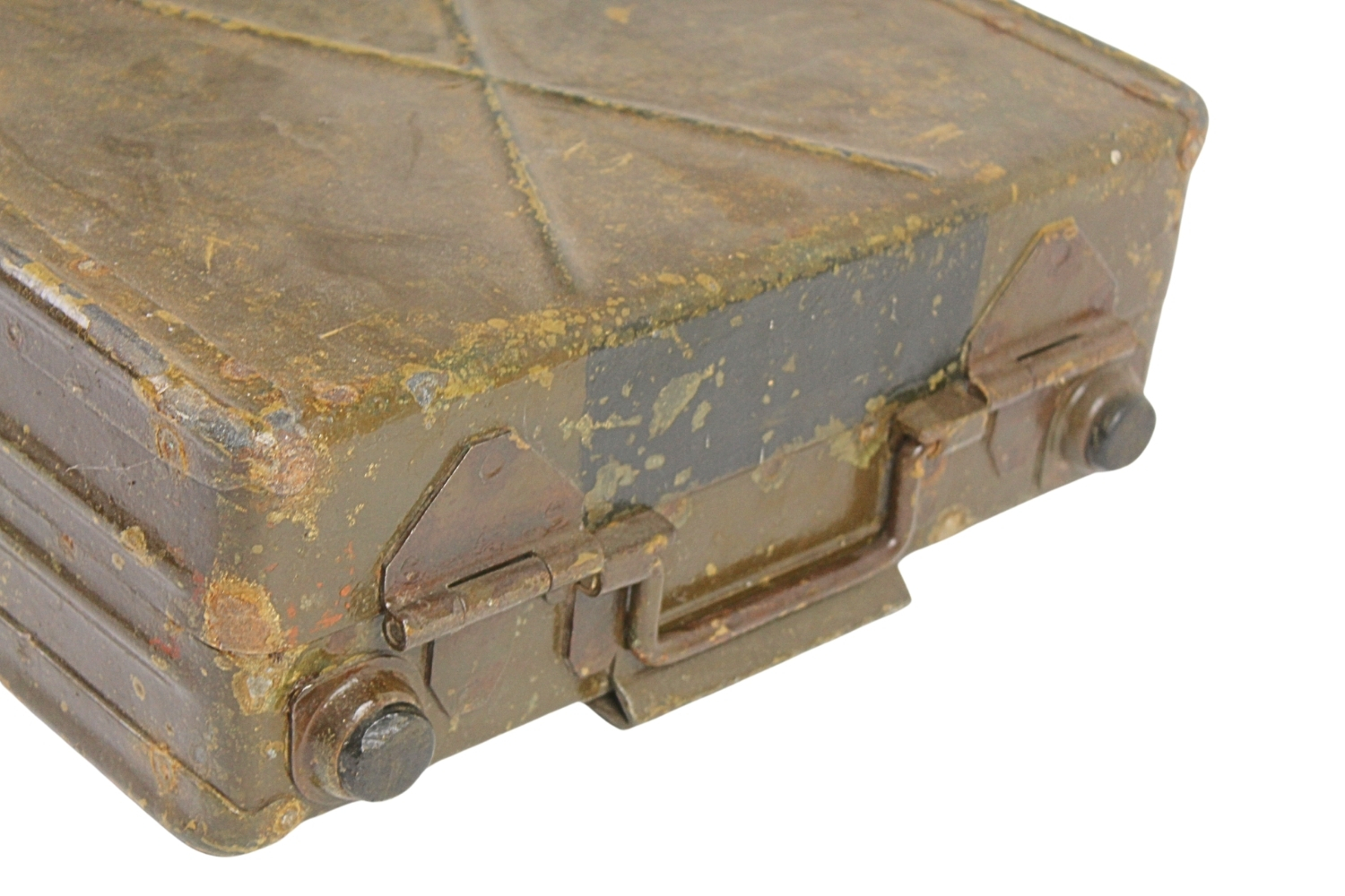 II RP Skrzynia jaszczowa amunicyjna na 3 granaty Haubica 100mm wz.14/19P 