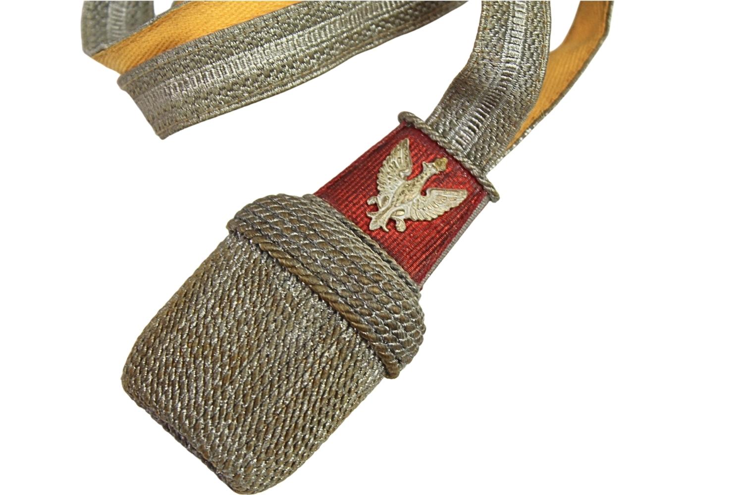 Ozdobny temblak szabli