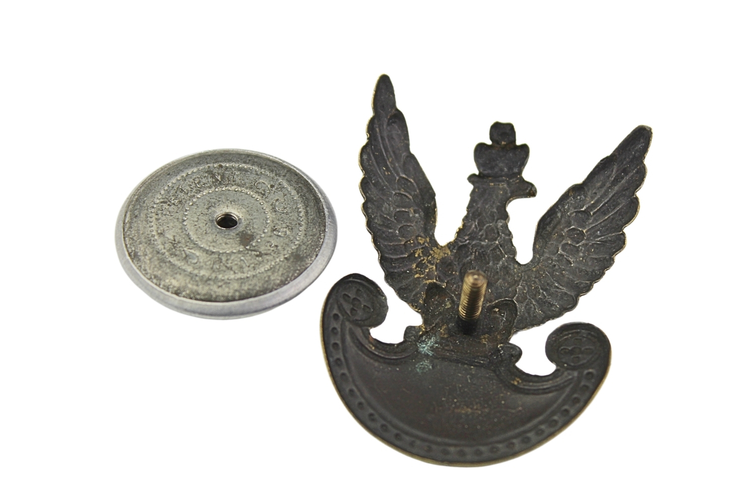 II RP Orzeł wz.19 oficerski naśladownictwo knedlera guz Zoch