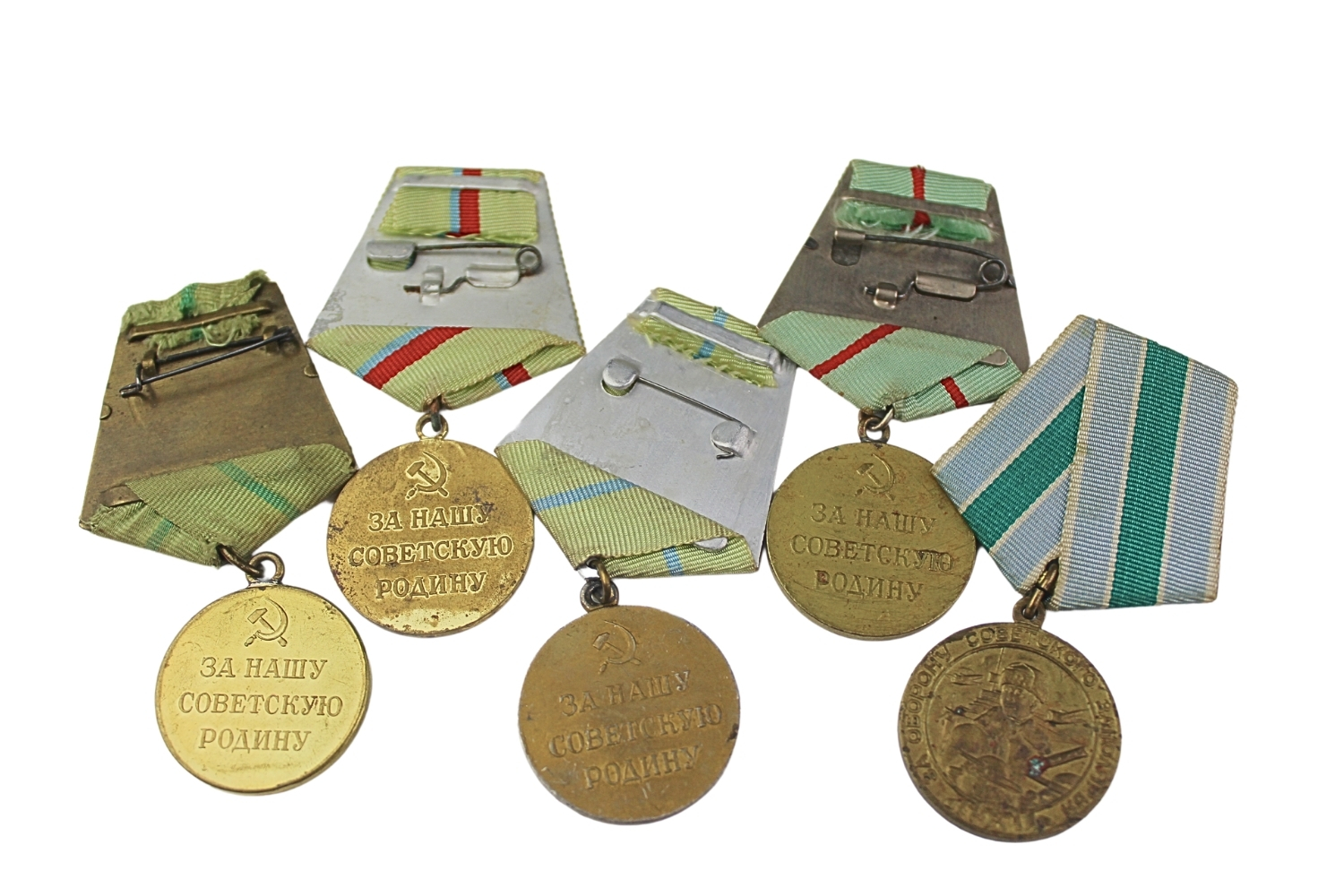 Zestaw medali za obronę ZSRR