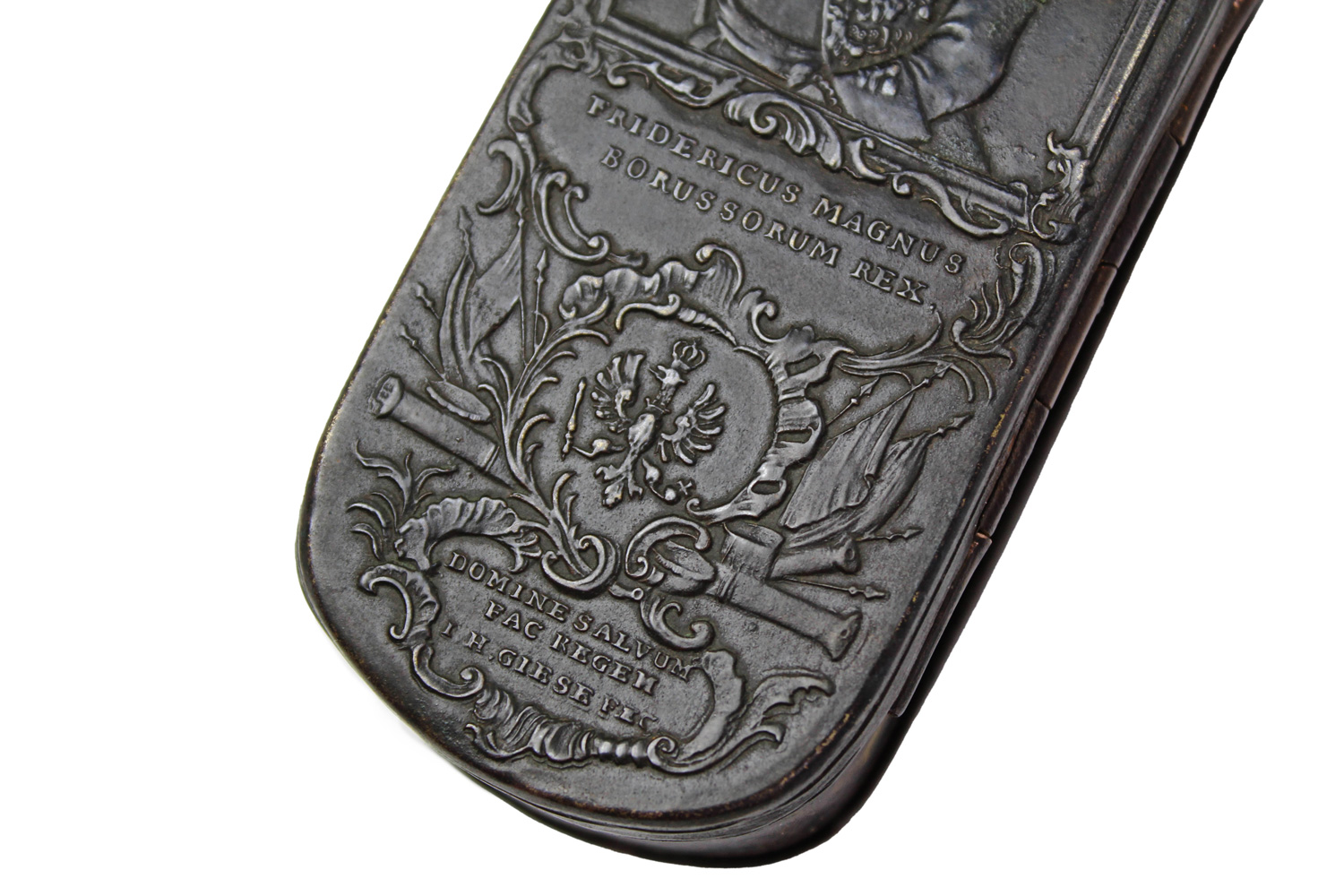 TABAKIERKA FRIDERICUS BORUSSORUM REX XVIII W.