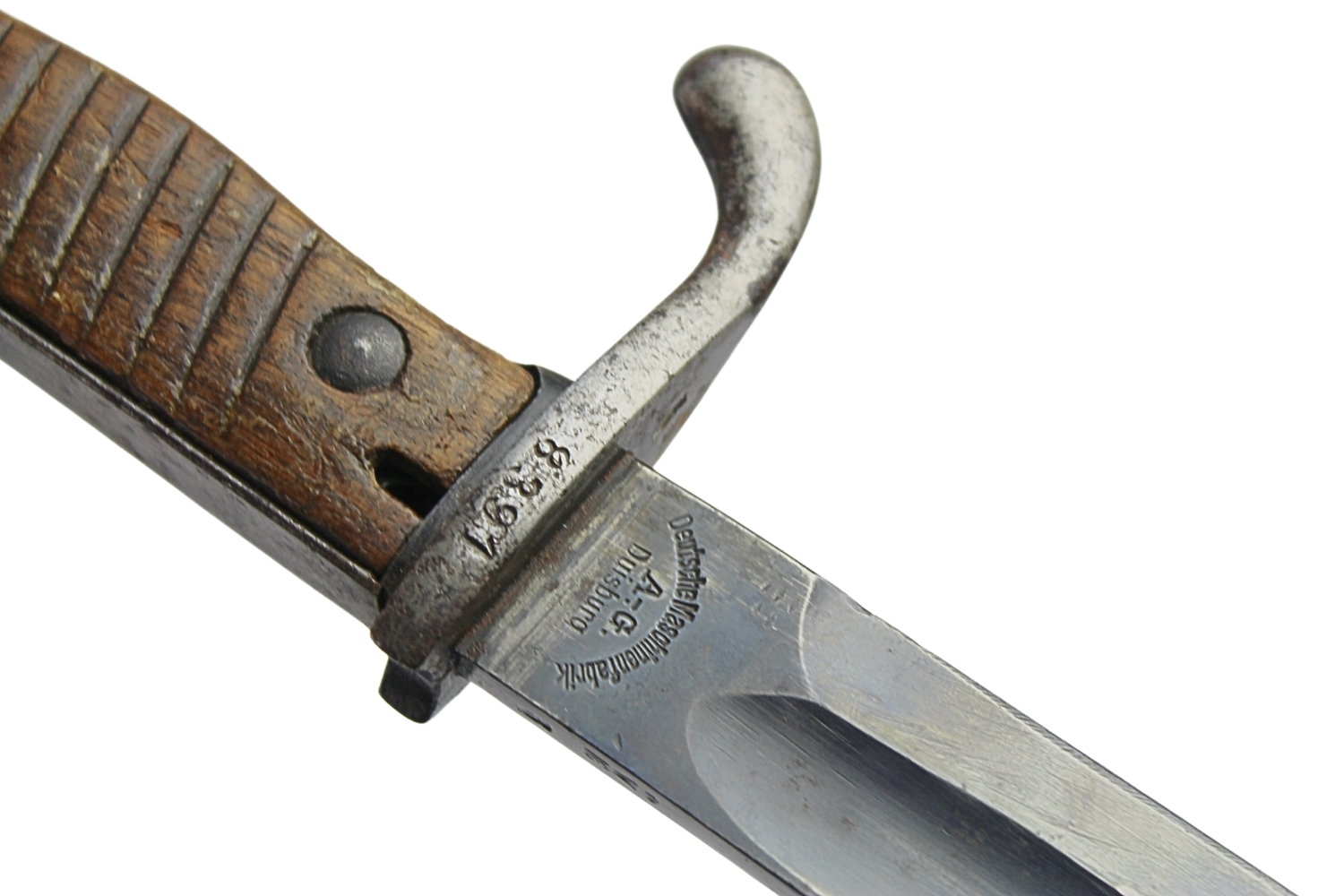 II RP Bagnet wz.98/05 „Liść” z polskim oznaczeniem wzoru