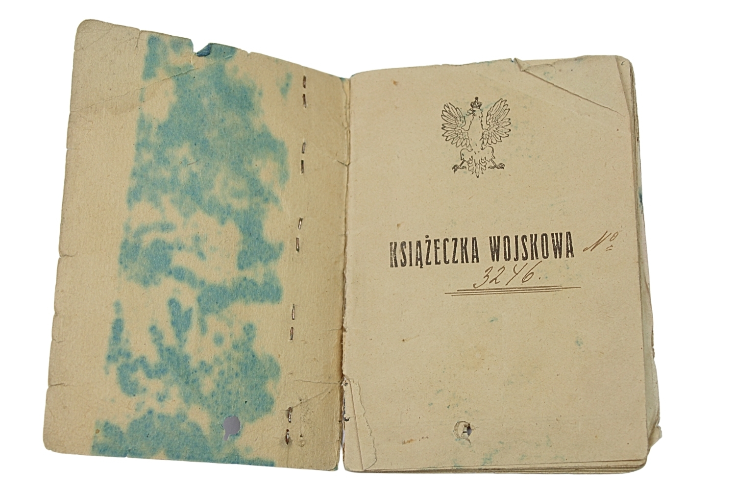 II RP Książeczka Wojskowa 57 Pułk Piechoty