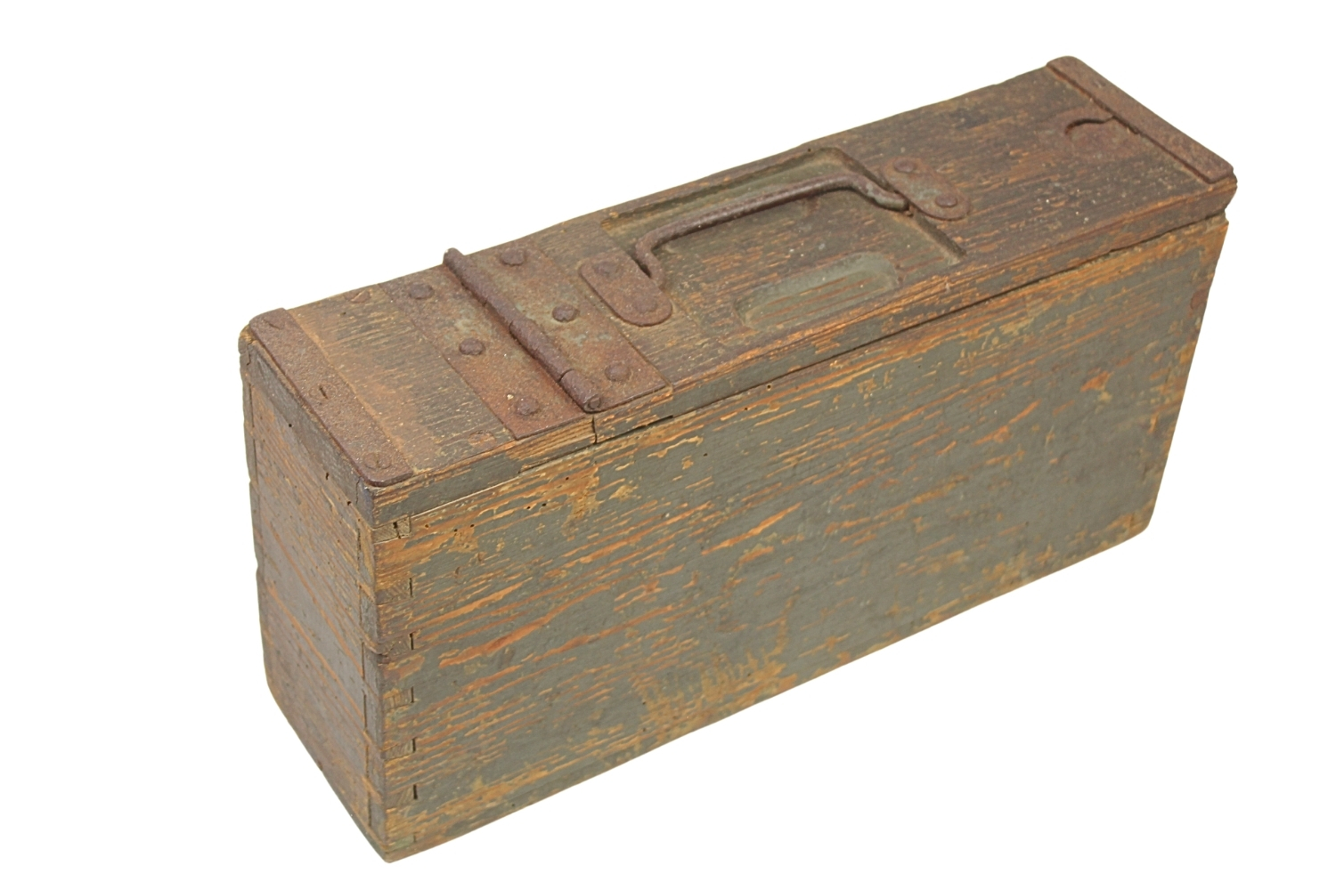 Skrzynka amunicyjna MG Schwarzlose + taśmy