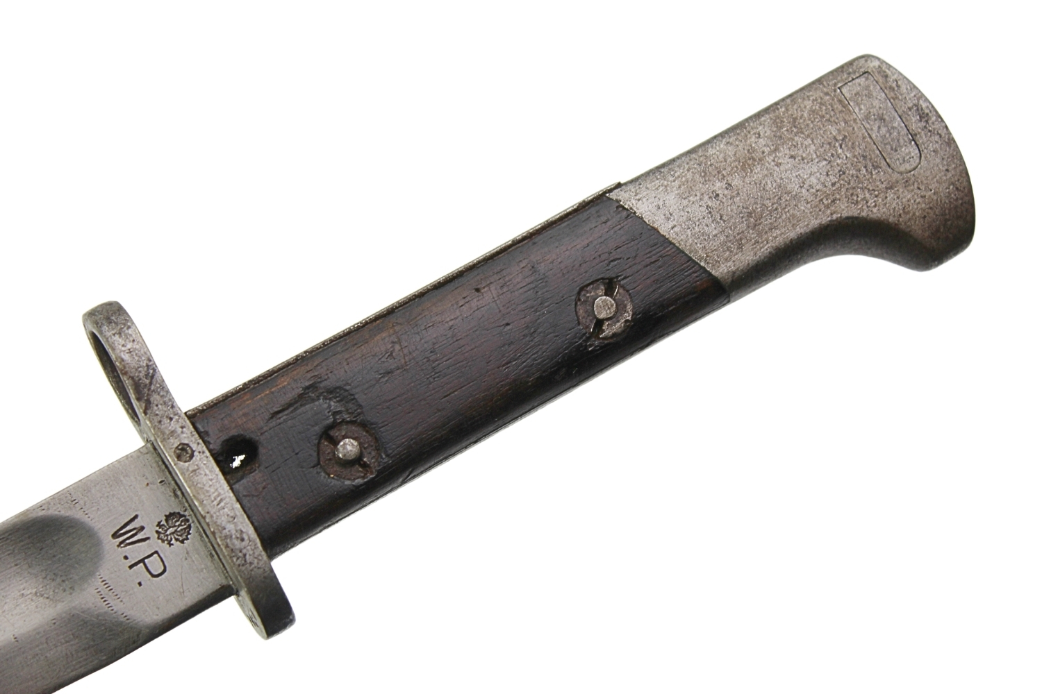 II RP Bagnet wz.28 F.B. Radom o podwyższonej kontroli „Jotka” pochwa orzełek