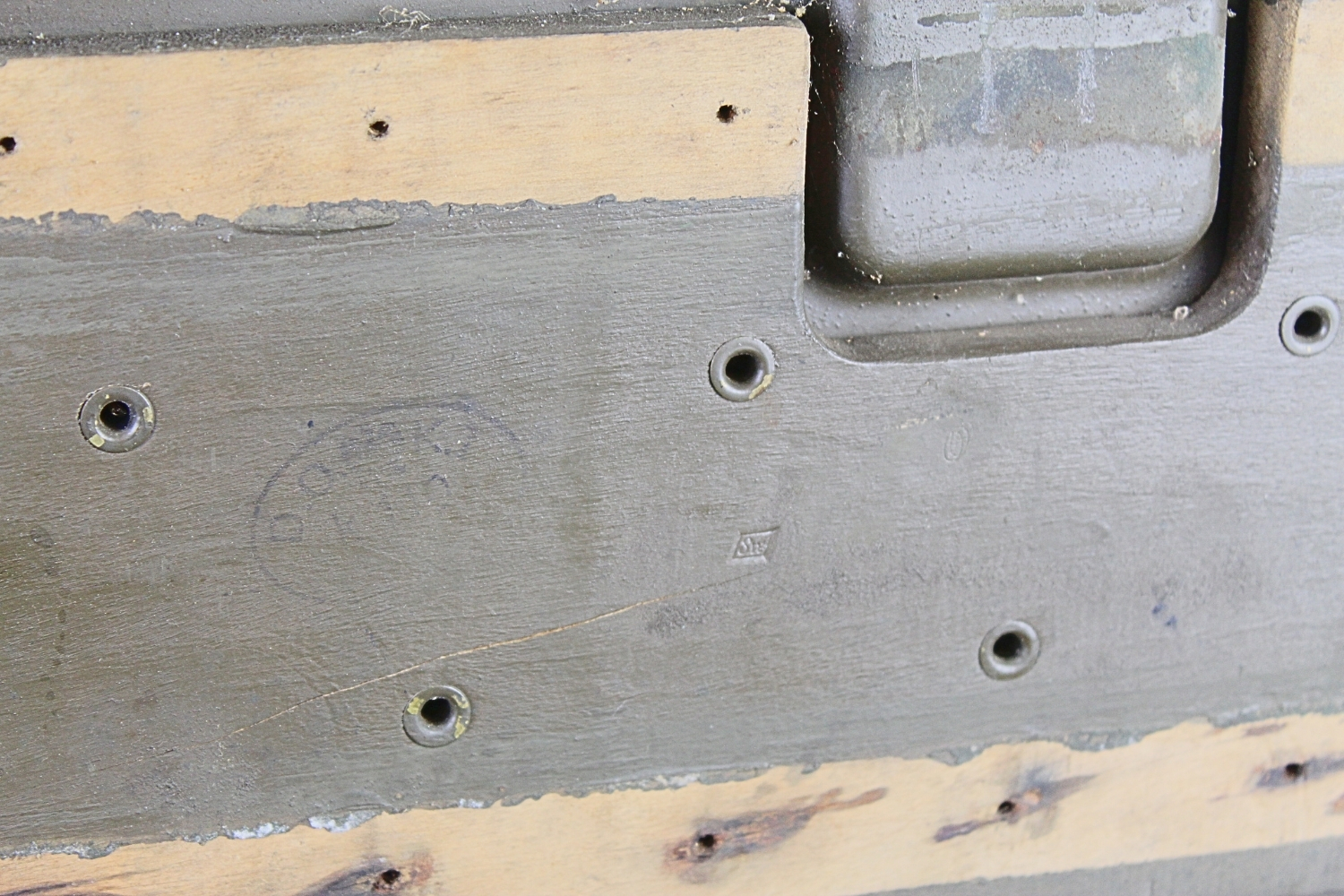 II RP Skrzynka amunicyjna NKM Hotchkiss 13,2mm wz.30 UNIKAT 