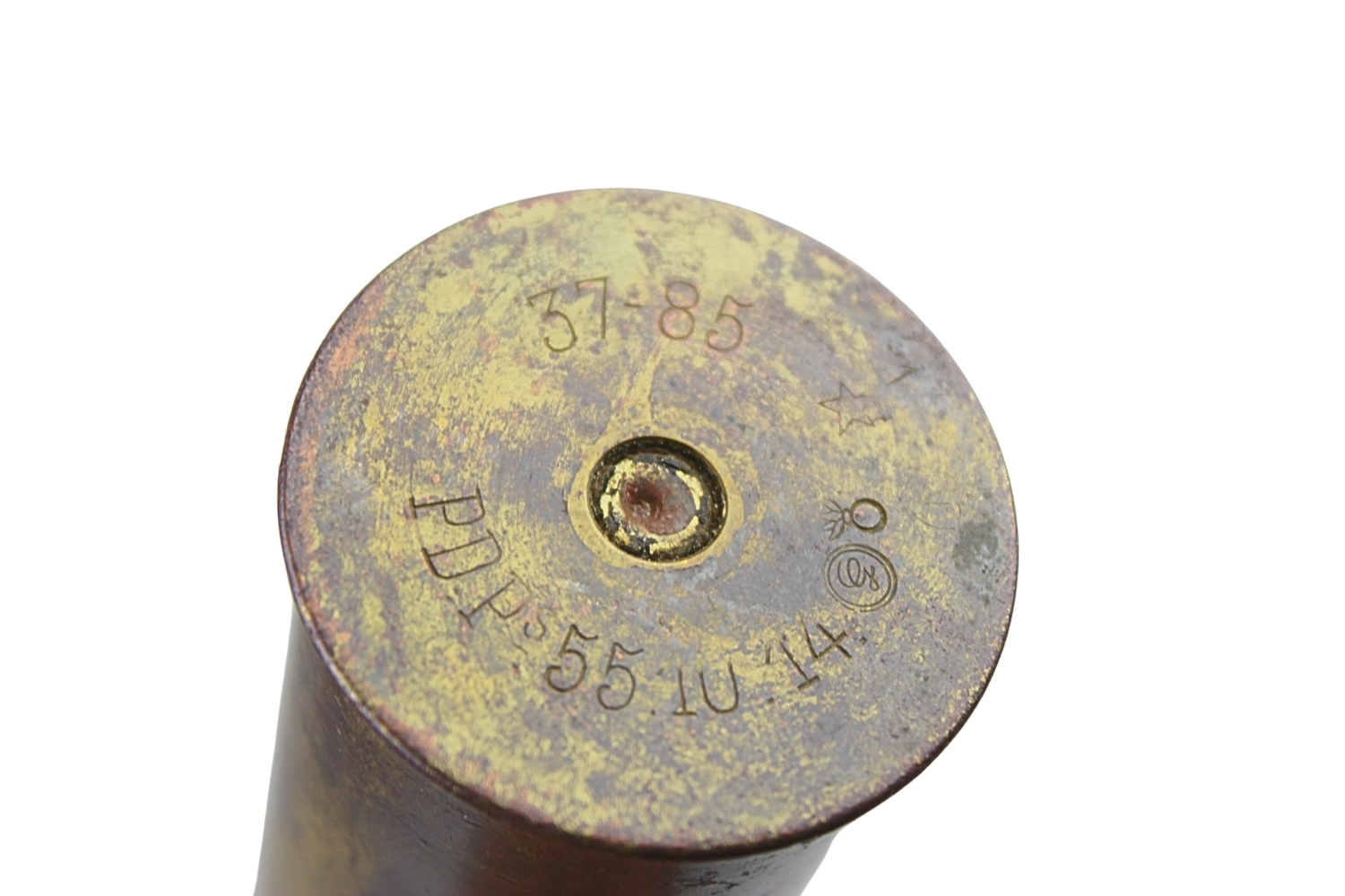 II RP Nabój Puteaux 37 MM wz.18 Skorupa Dekoracyjna