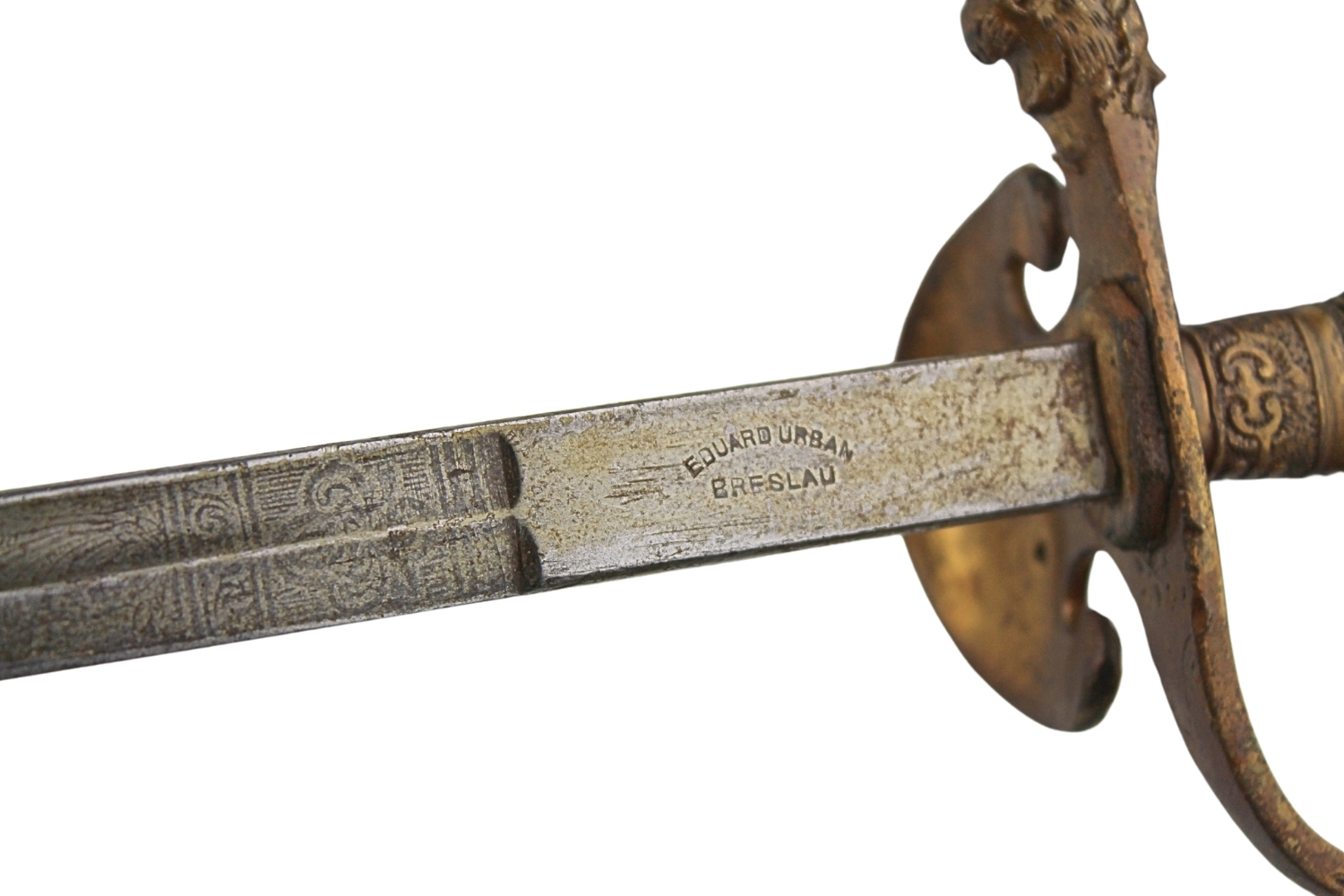 Szpada urzędnicza Niemcy Eduard Urban Breslau