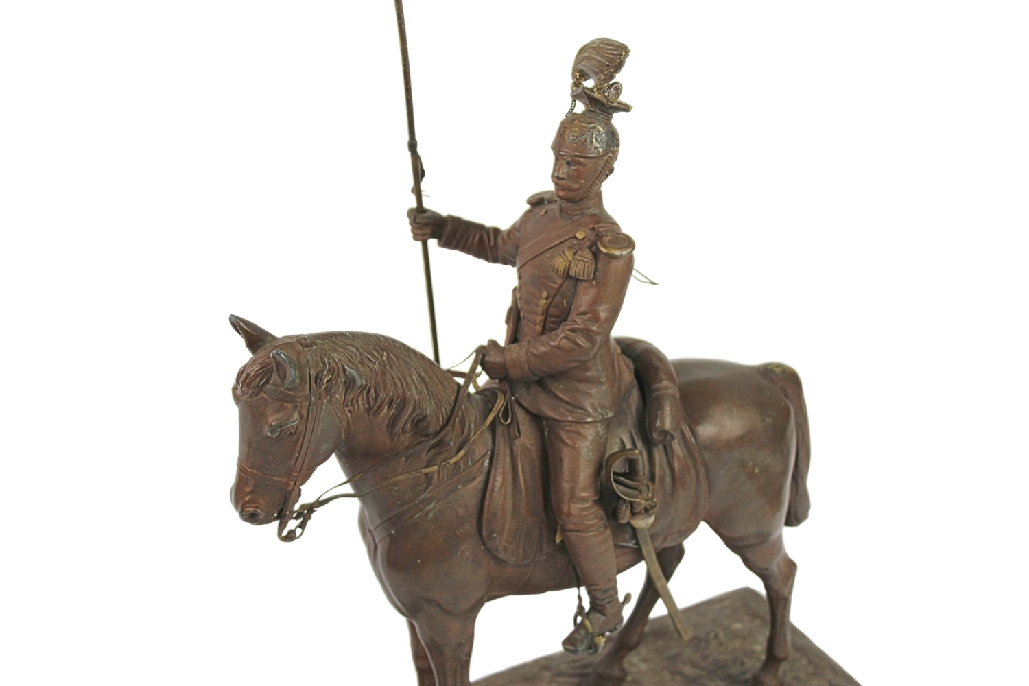 Figura pamiątkowa Ułan 1 Pułk Ułanów Gwardii 1913 