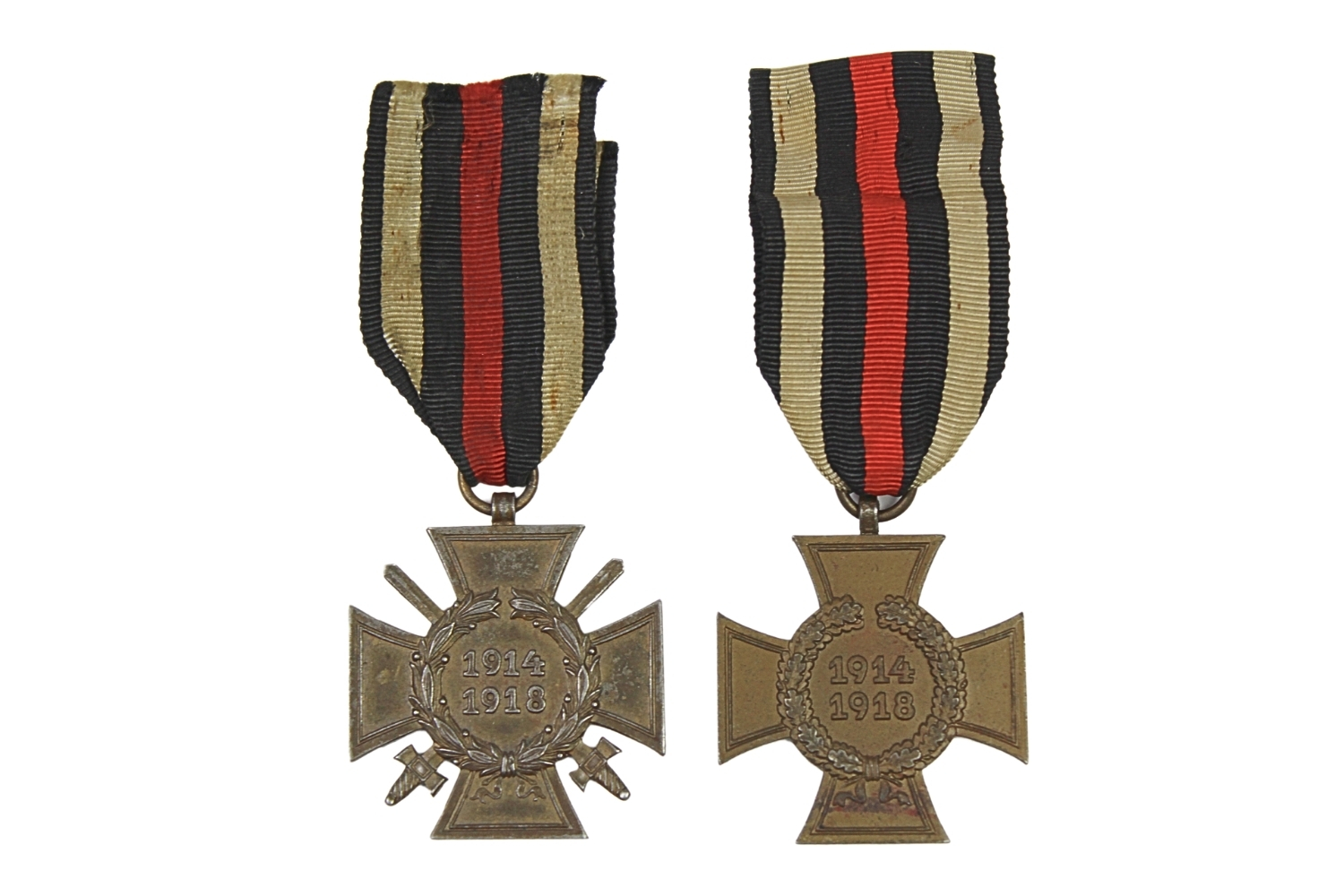 Zestaw niemieckich krzyży za wojnę 1914-1918