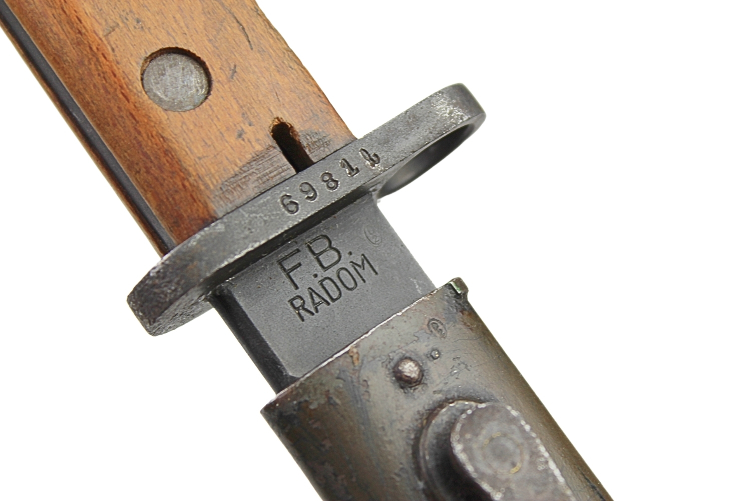 II RP Bagnet wz.29 F.B. Radom 1939 Mobilizacyjny Parkeryzowany