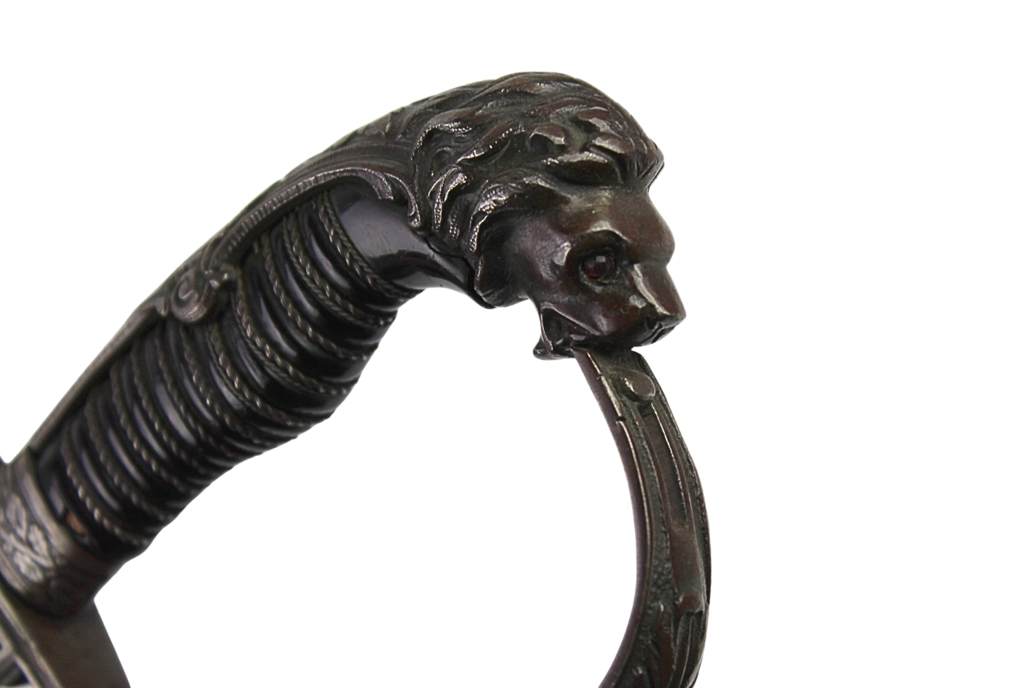 Szabla niemiecka oficera artylerii Saksonia XIXw.