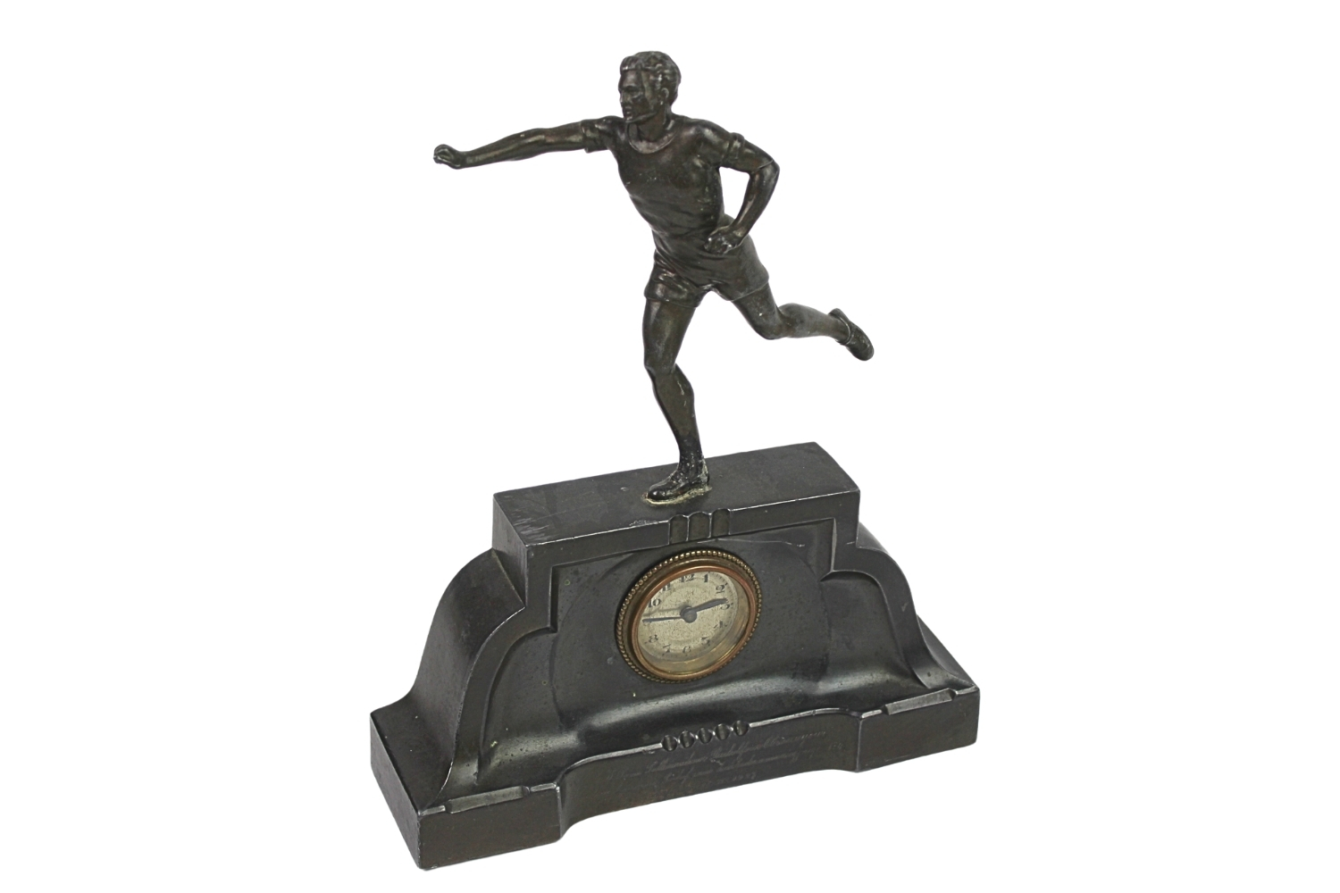 II RP Zegar pamiątkowy dla płk. uzbrojenia Wojska Polskiego Rudolfa Obraczaya