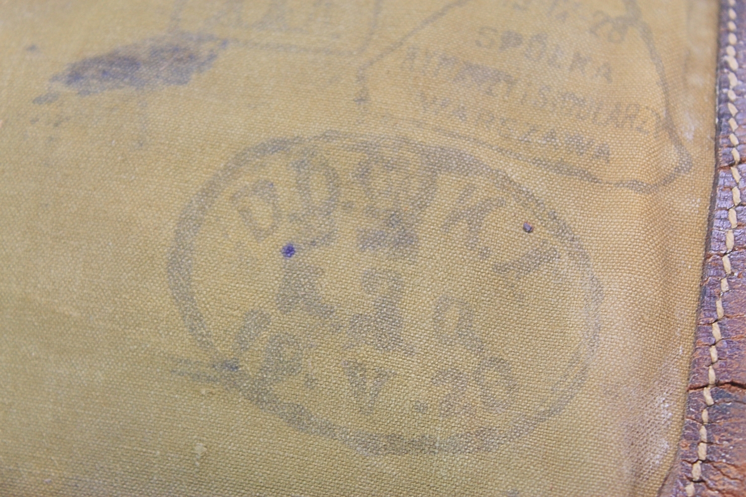 II RP PLECAK WZ.27 D.O.K. 1927 Spółdzielnia Rymarzy i Siodlarzy