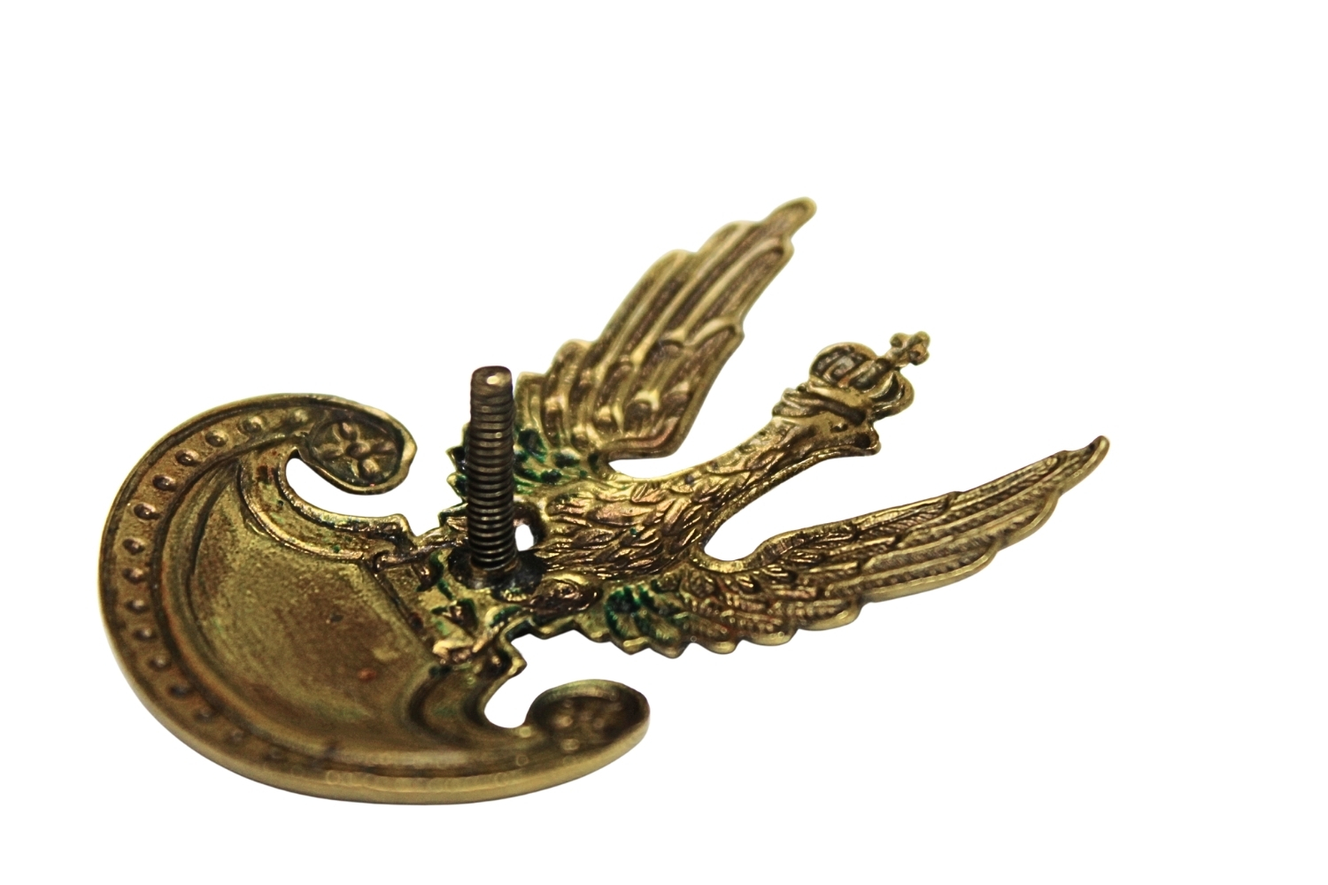 II RP ORZEŁ WZ. 19 Z OWALNYM GUZEM/ NAKRĘTKĄ ZOCH