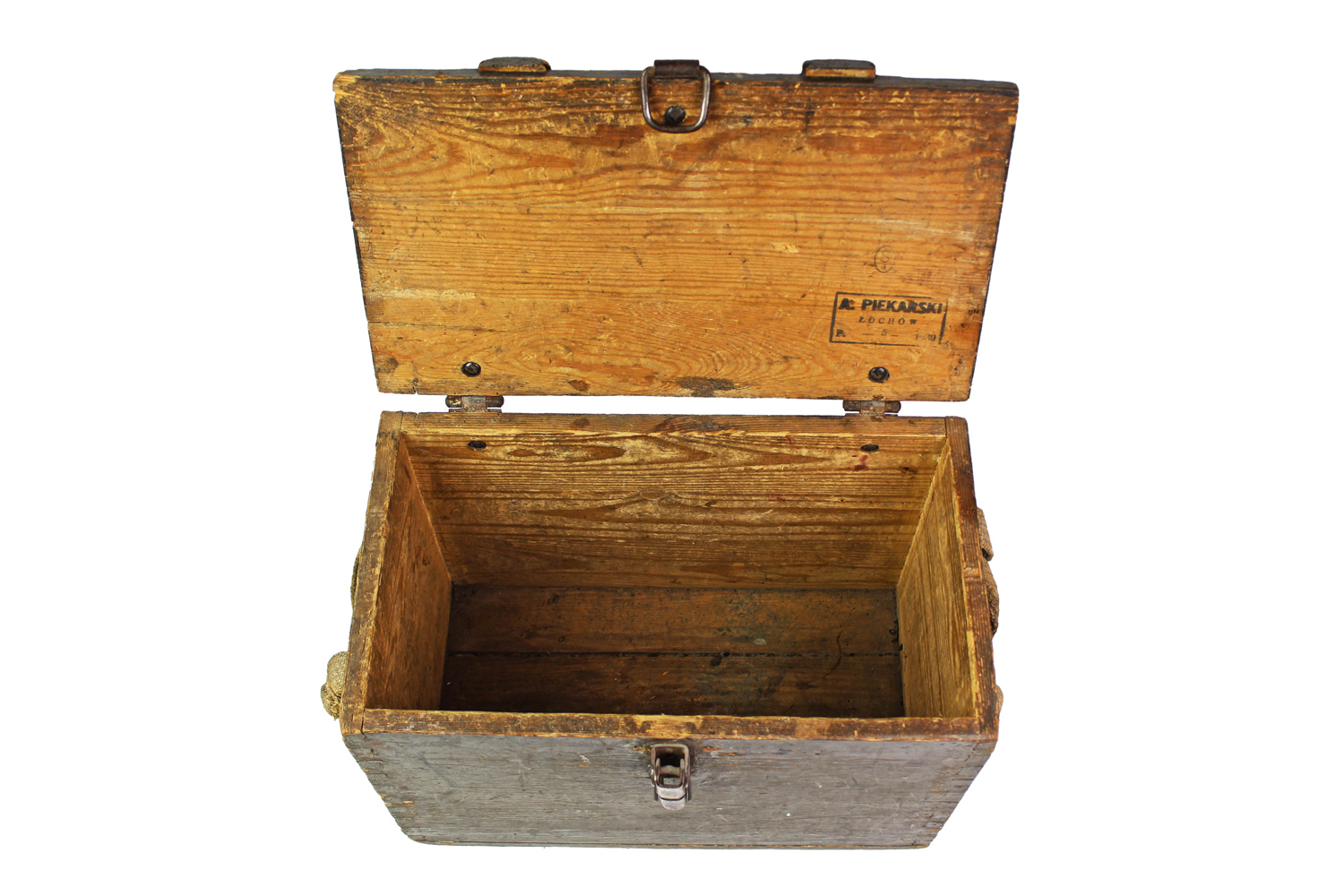 II RP Skrzynka na konserwę amunicyjną Piekarski Łochów 1939