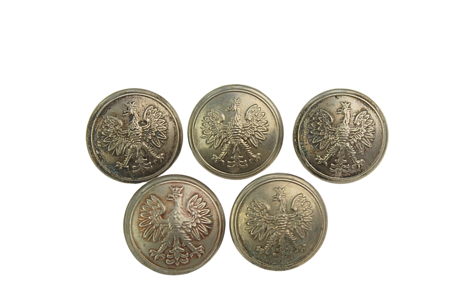 II RP Zestaw guzików wz.28 Jednostajny