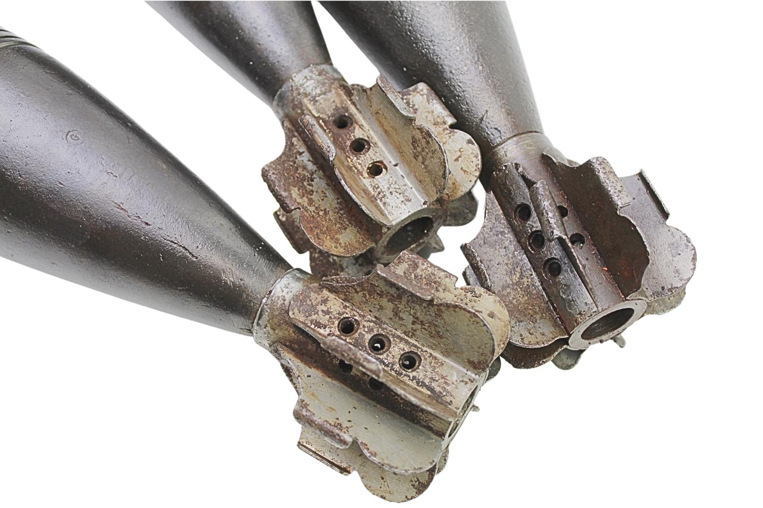 II RP Skrzynka z trzema granatami Stockes-Brandt 81mm wz.31 UNIKAT 