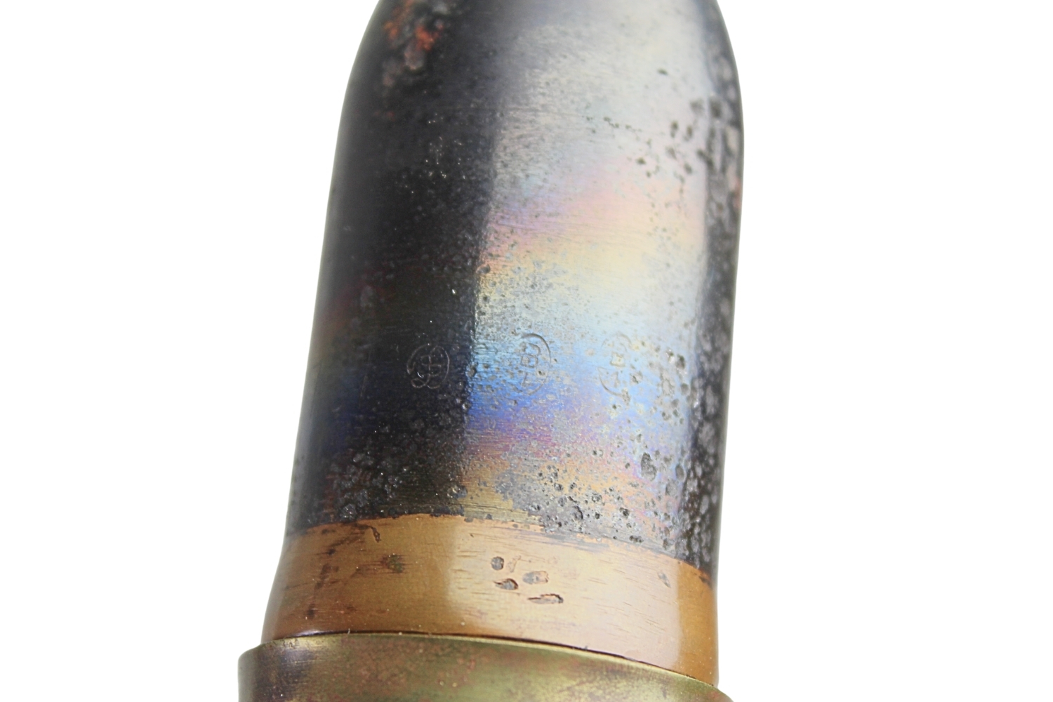 II RP NABÓJ BOFORS 37MM WZ. 36 P.PANC SKORUPA DEKORACYJNA