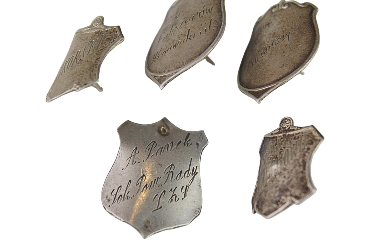 II RP 5 gwoździ sztandarowych