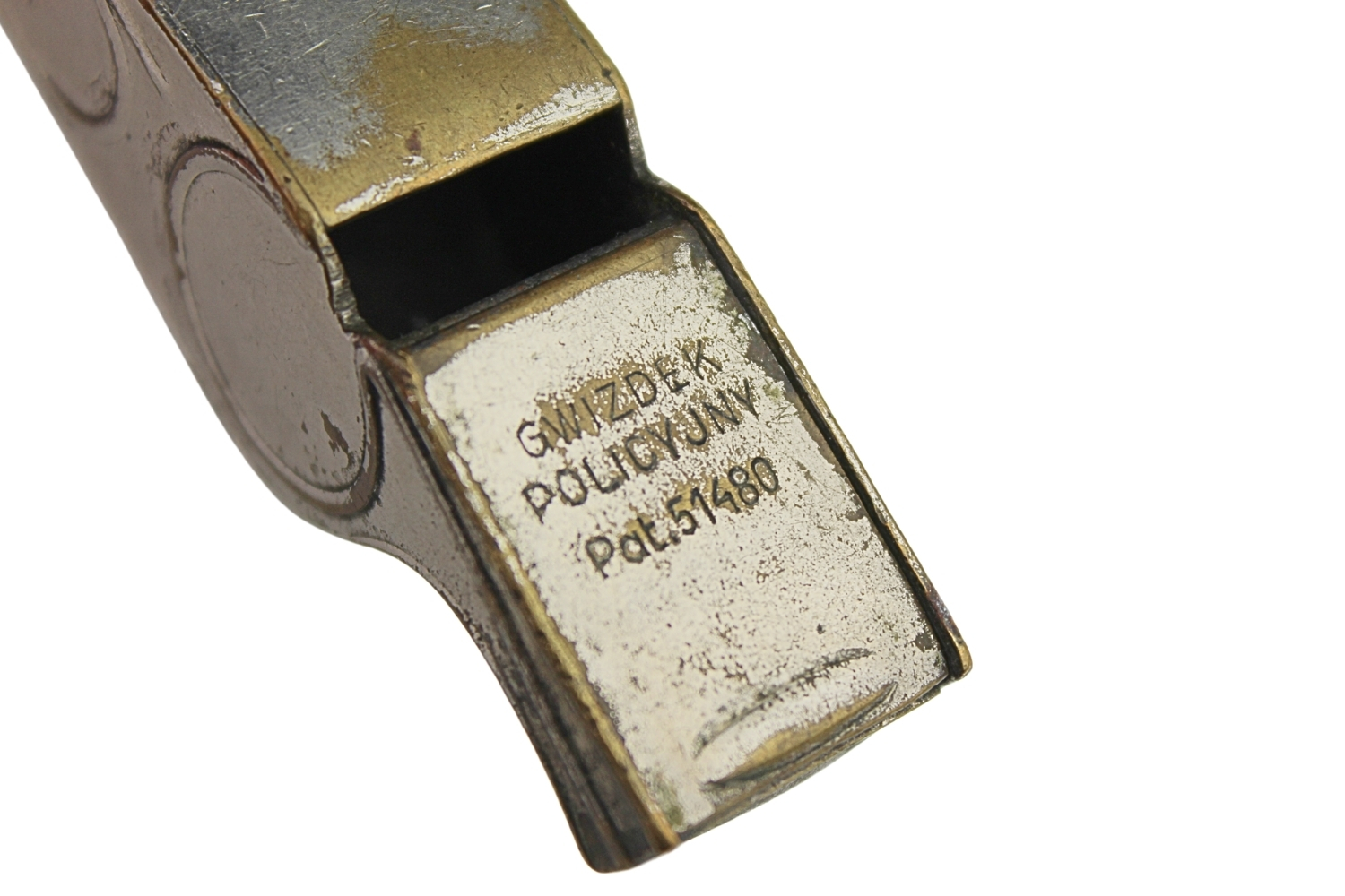 II RP Gwizdek służbowy Policji Państwowej