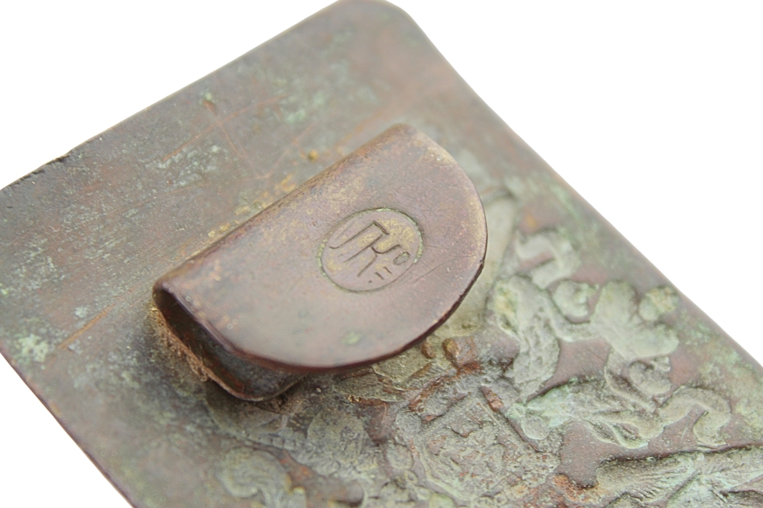 Klamra carska piechoty sygnowana