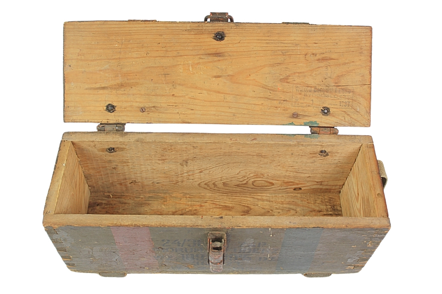 II RP Skrzynka na 30szt. zapalników wz.99/15 W.A.2 1938 W.Borowski 1937