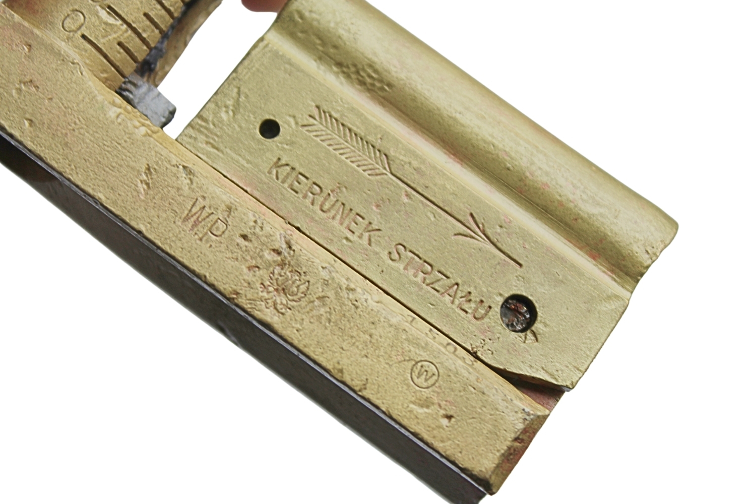 II RP Celownica CKM Hotchkiss „Cel Wilno” z pokrowcem