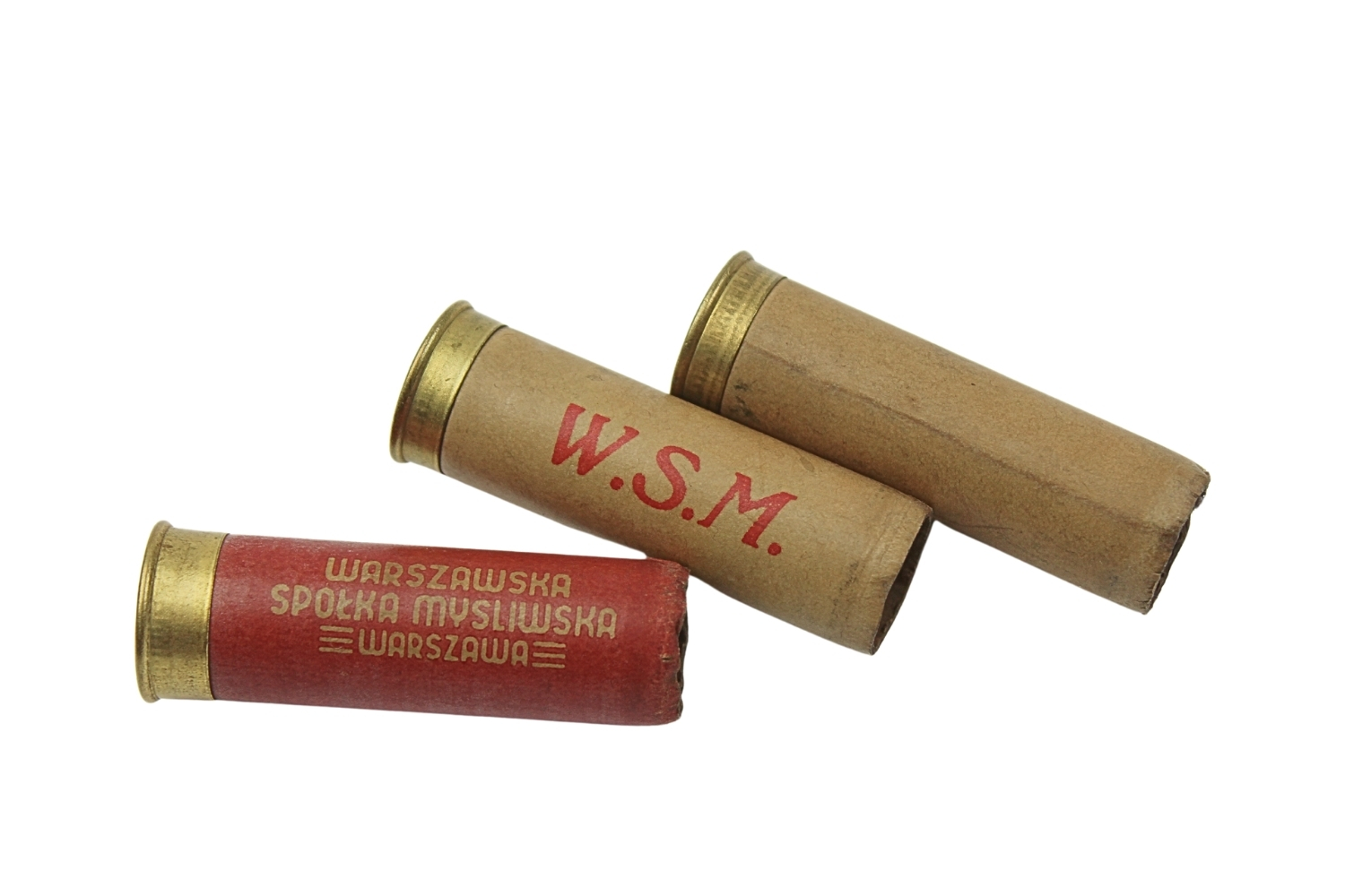 II RP Zestaw łusek 12 GA Warszawska Spółka Myśliwska