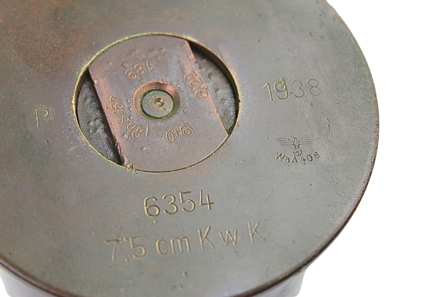 Łuska 7,5cm KWK 6354 1938