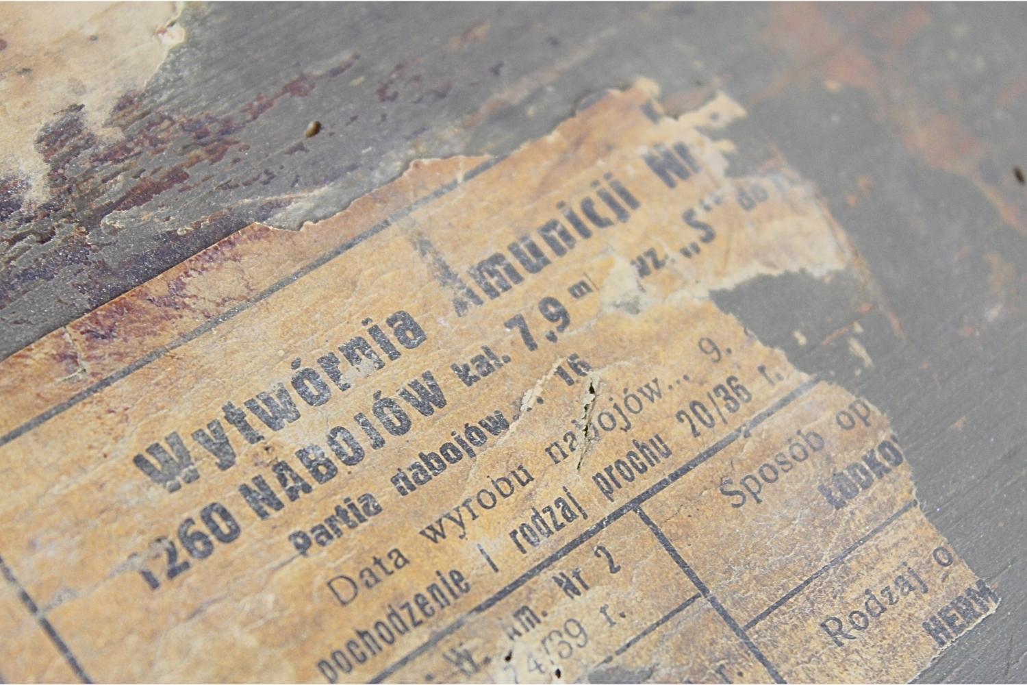 II RP Skrzynka na 1260szt. Amunicji 7,92mm „S”